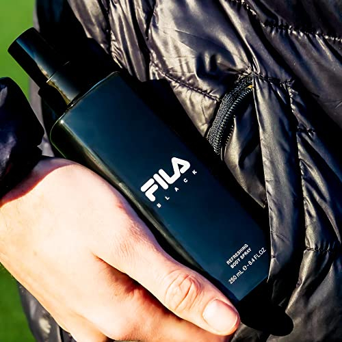 Foto 5 pulgar | Perfume Fila Black para Hombre Vigorizante Spicy Floral 250ml - Venta Internacional