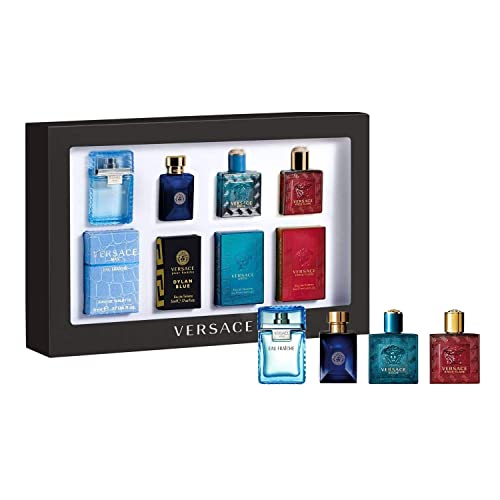 Foto 3 pulgar | Set De Regalo Versace Para Hombre - 4 Miniperfumes - Venta Internacional