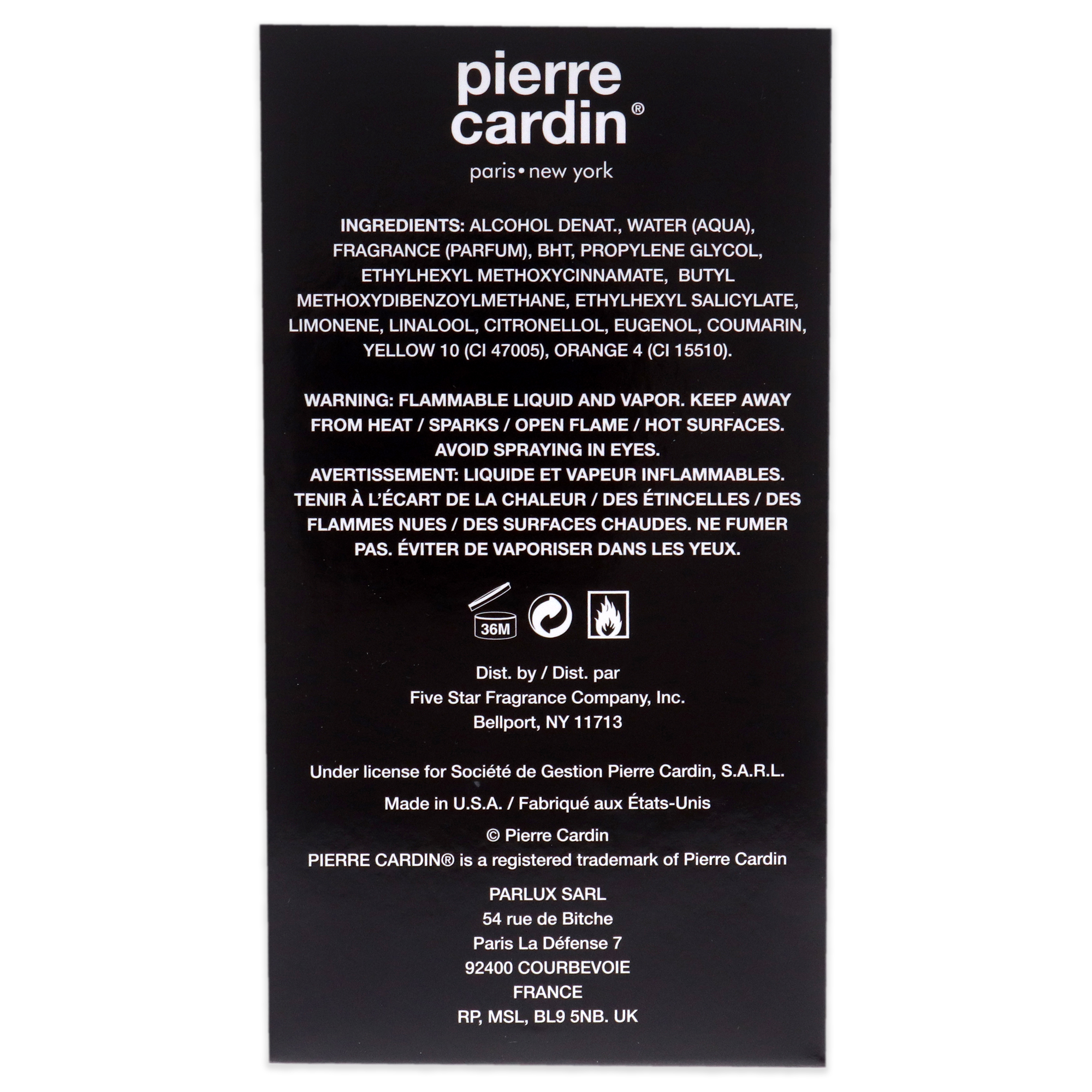 Foto 7 pulgar | Perfume Pierre Cardin Para Hombre Edc 80 Ml - Venta Internacional.