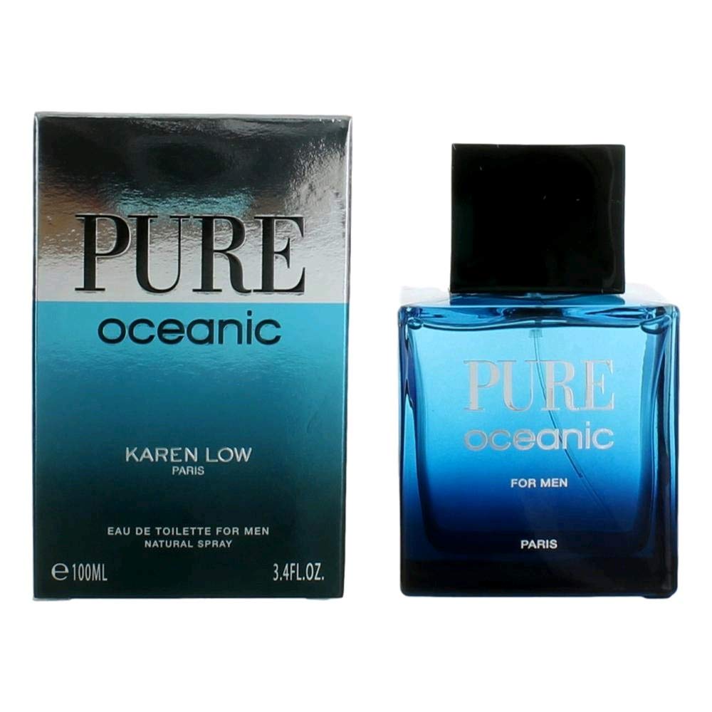 Foto 2 pulgar | Perfume Karen Low Pure Oceanic Eau De Toilette Para Hombre, 100 Ml - Venta Internacional.