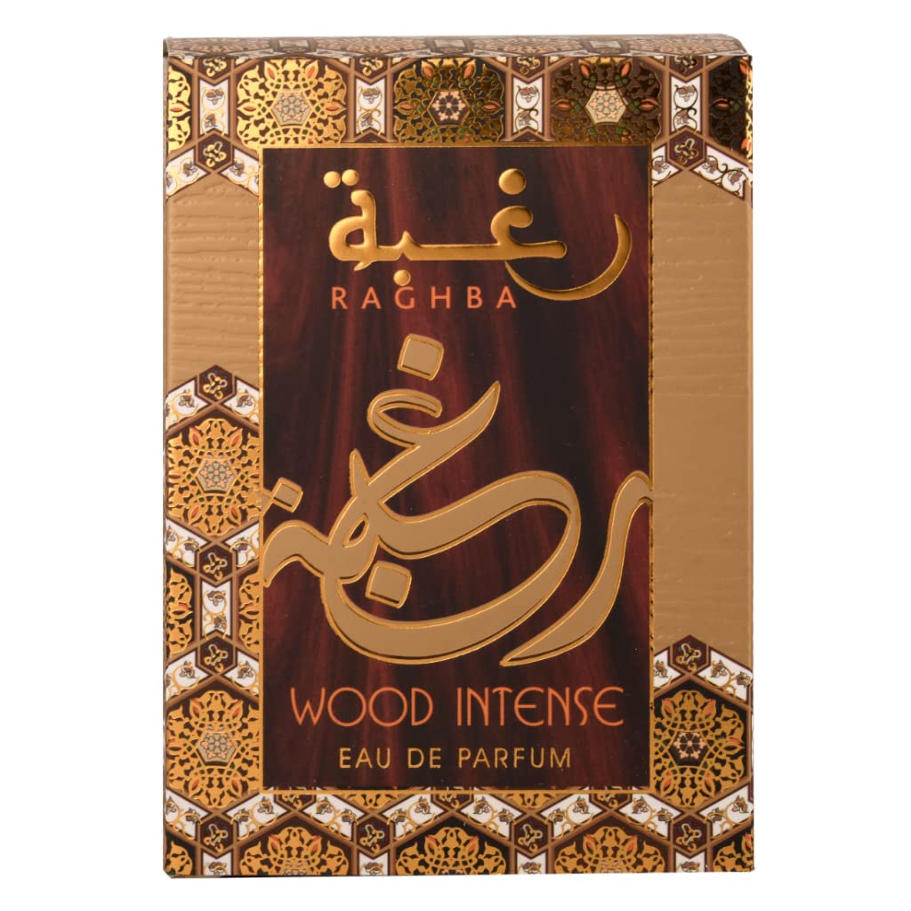 Foto 4 pulgar | Perfume Lattafa Raghba Wood Intense Eau De Parfum 100 ml Unisex - Venta Internacional