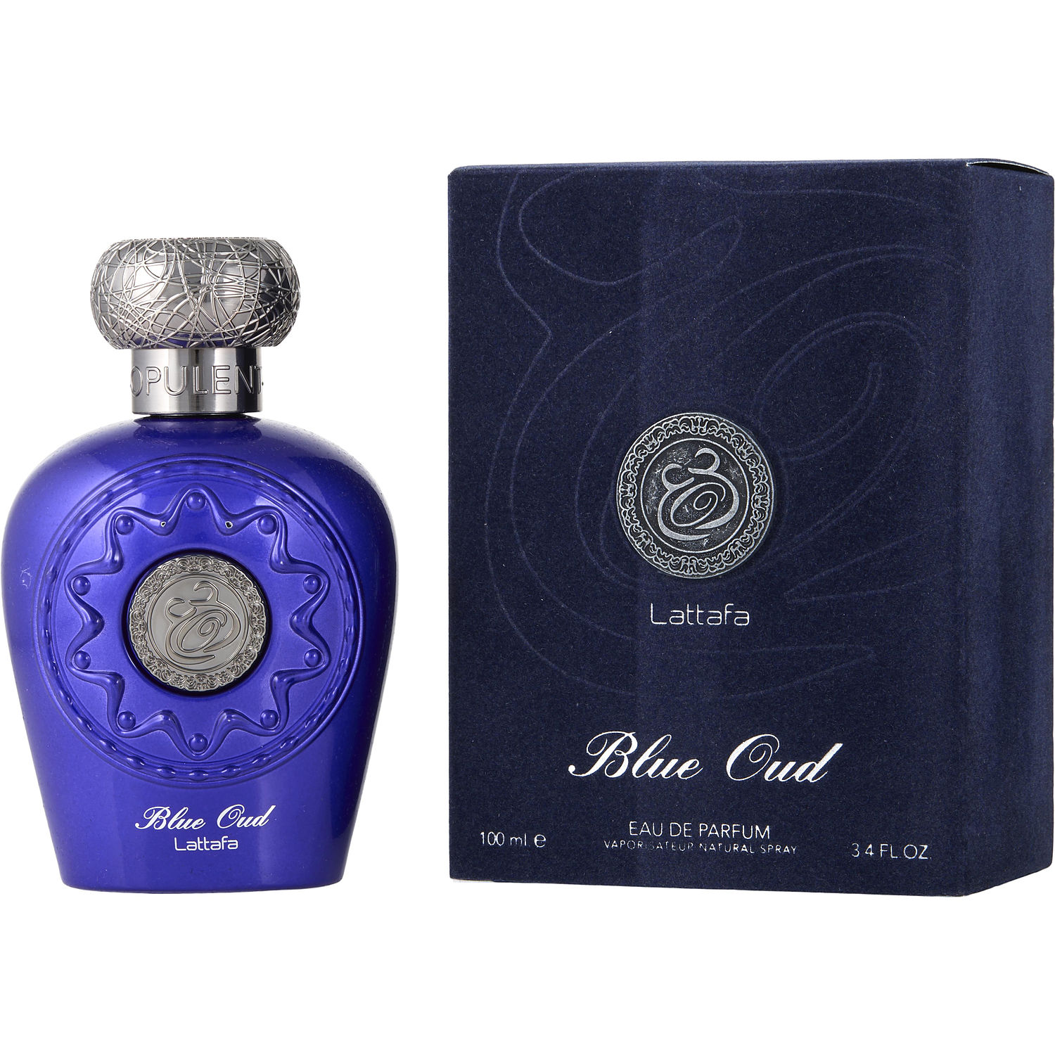 Perfume Lattafa Blue Oud Eau de Parfum 100 ml para Hombre -Venta Internacional