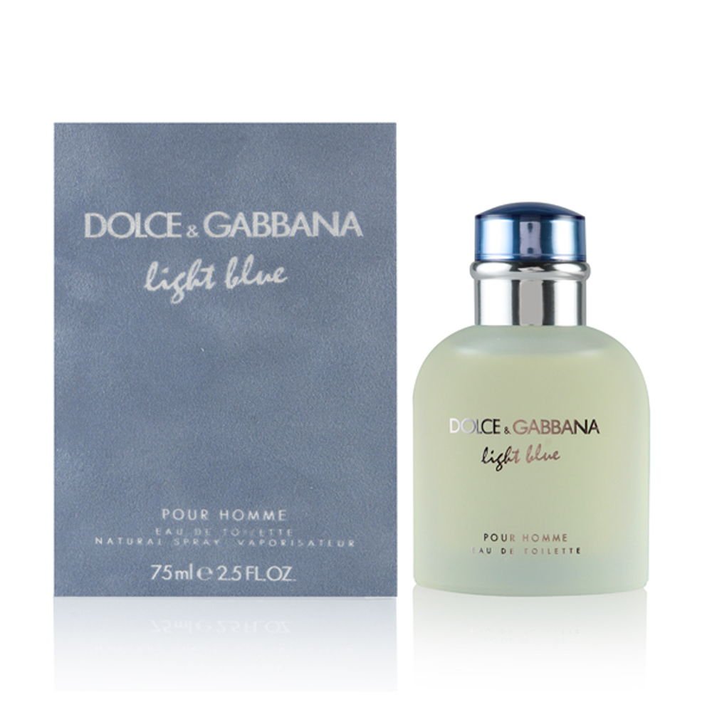 Perfume Dolce & Gabbana Light Blue Eau De Toilette 75 Ml Para Hombre - Venta Internacional.