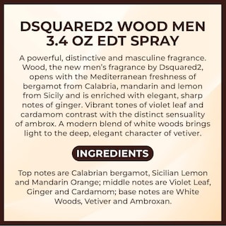 Foto 7 | Perfume Dsquared2 Wood Men Eau de Toilette 100 ml para Hombre - Venta Internacional