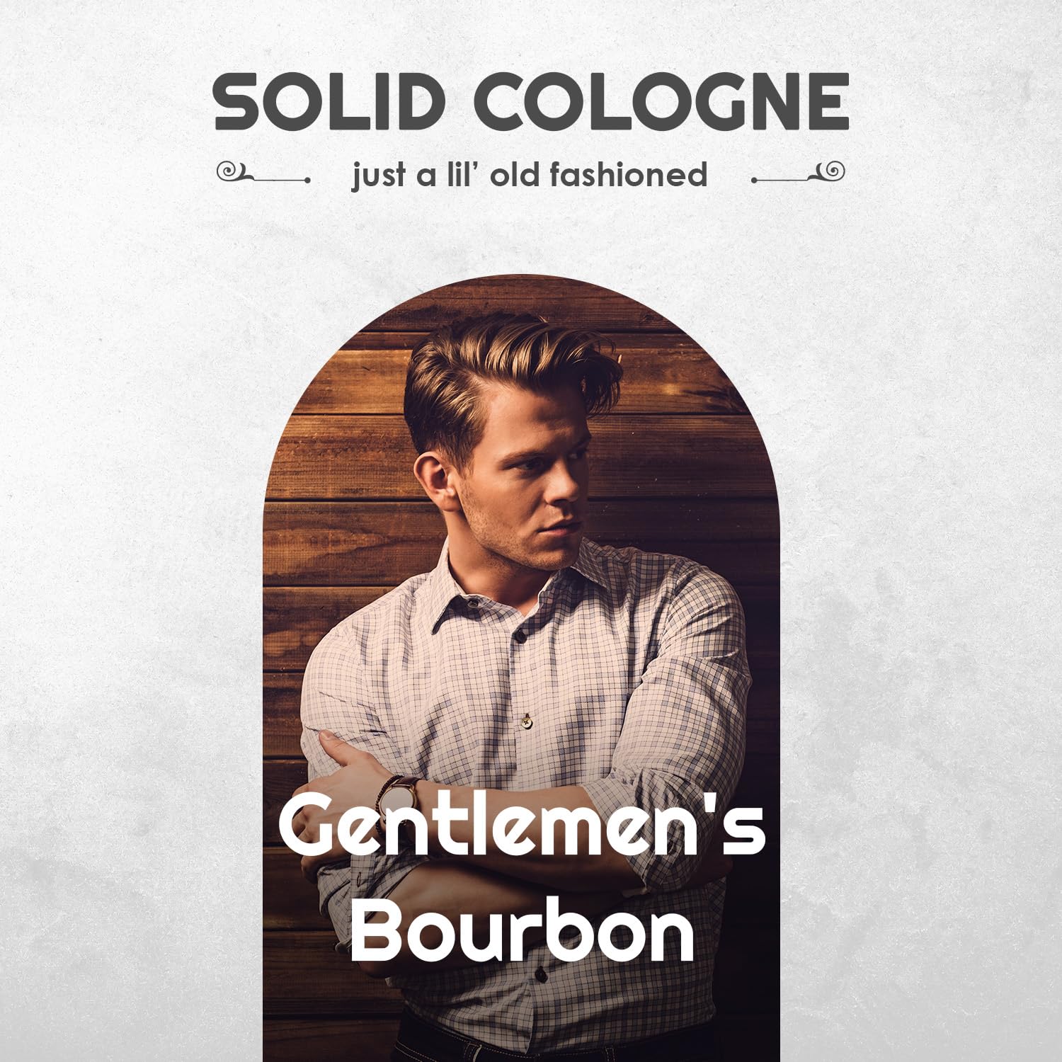 Foto 6 pulgar | Colonia Sólida The Man Brand Gentlemen's Bourbon, 22 Ml - Venta Internacional.