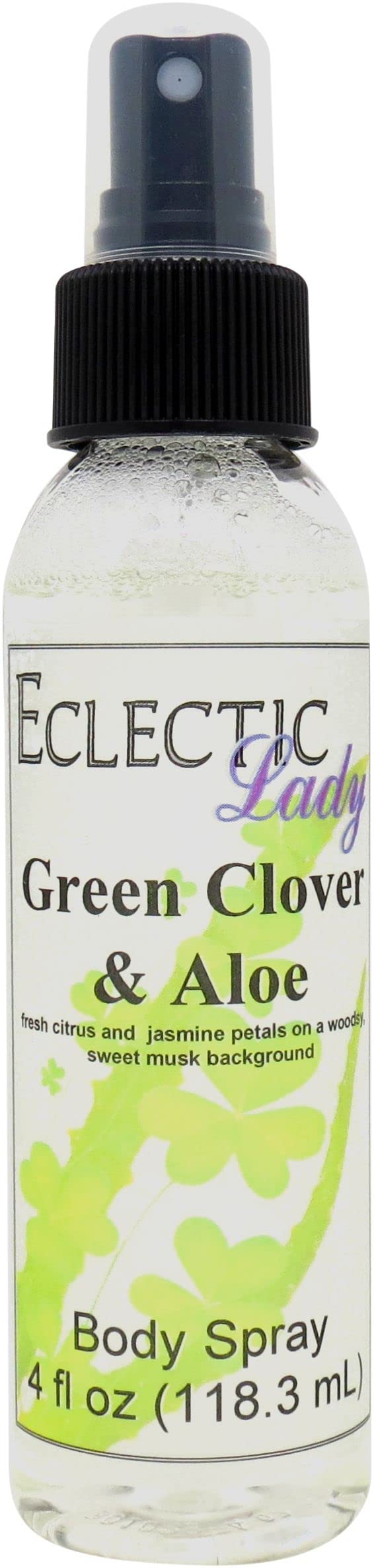 Spray Corporal Eclectic Lady Green Clover And Aloe 120 Ml Para Mujer - Venta Internacional.