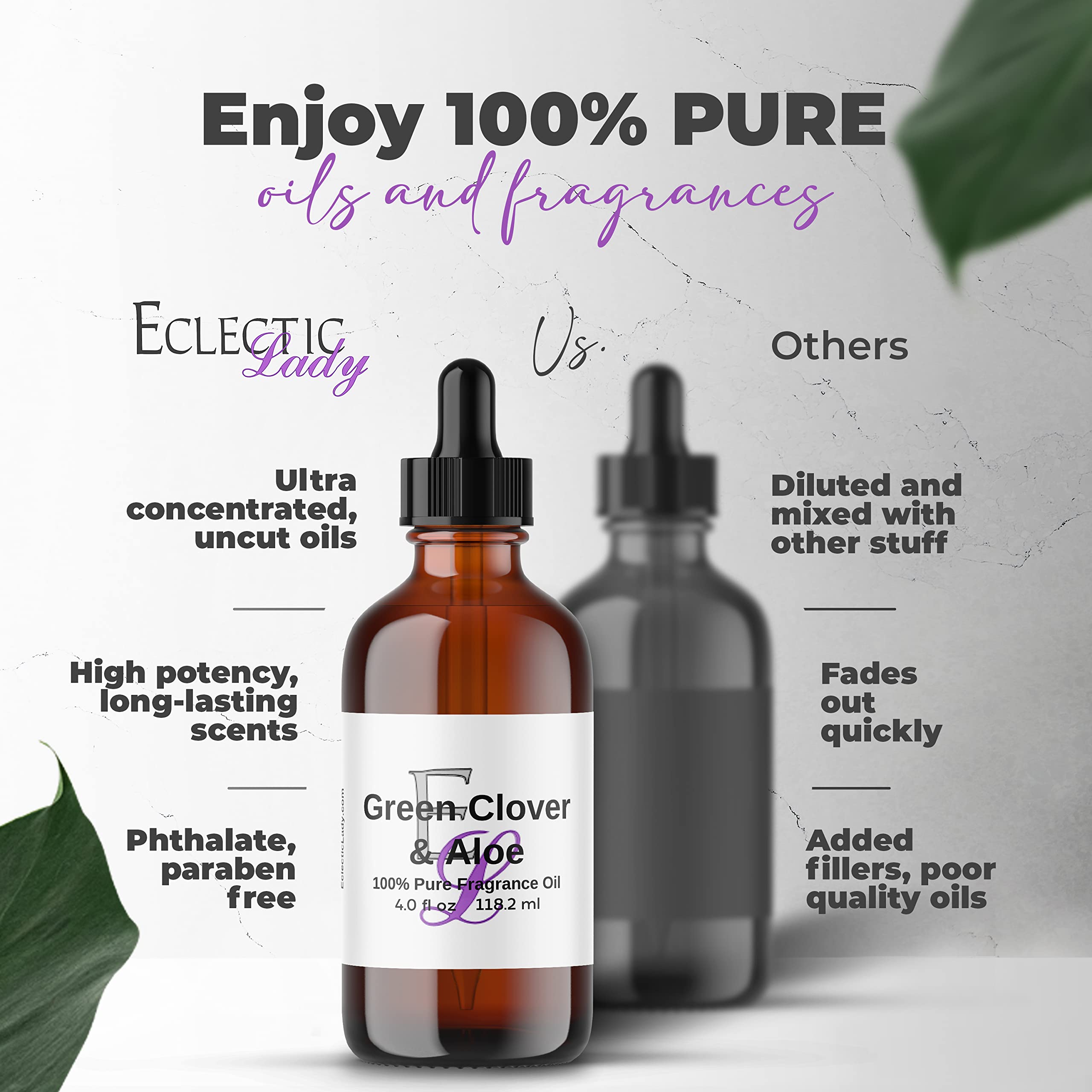 Foto 4 pulgar | Spray Corporal Eclectic Lady Green Clover And Aloe 120 Ml Para Mujer - Venta Internacional.