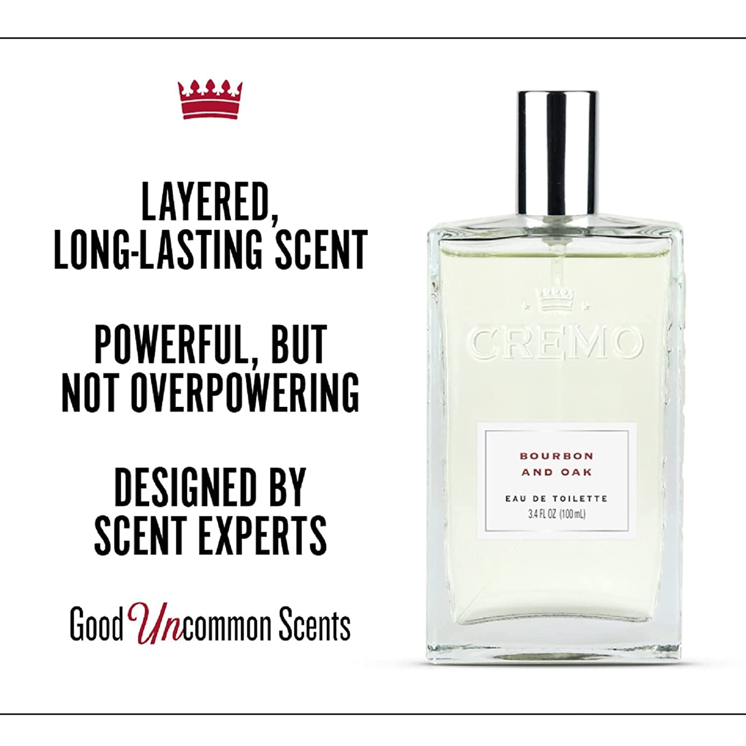 Foto 2 | Cologne Spray Cremo Bourbon & Oak 100 Ml Para Hombre - Venta Internacional.