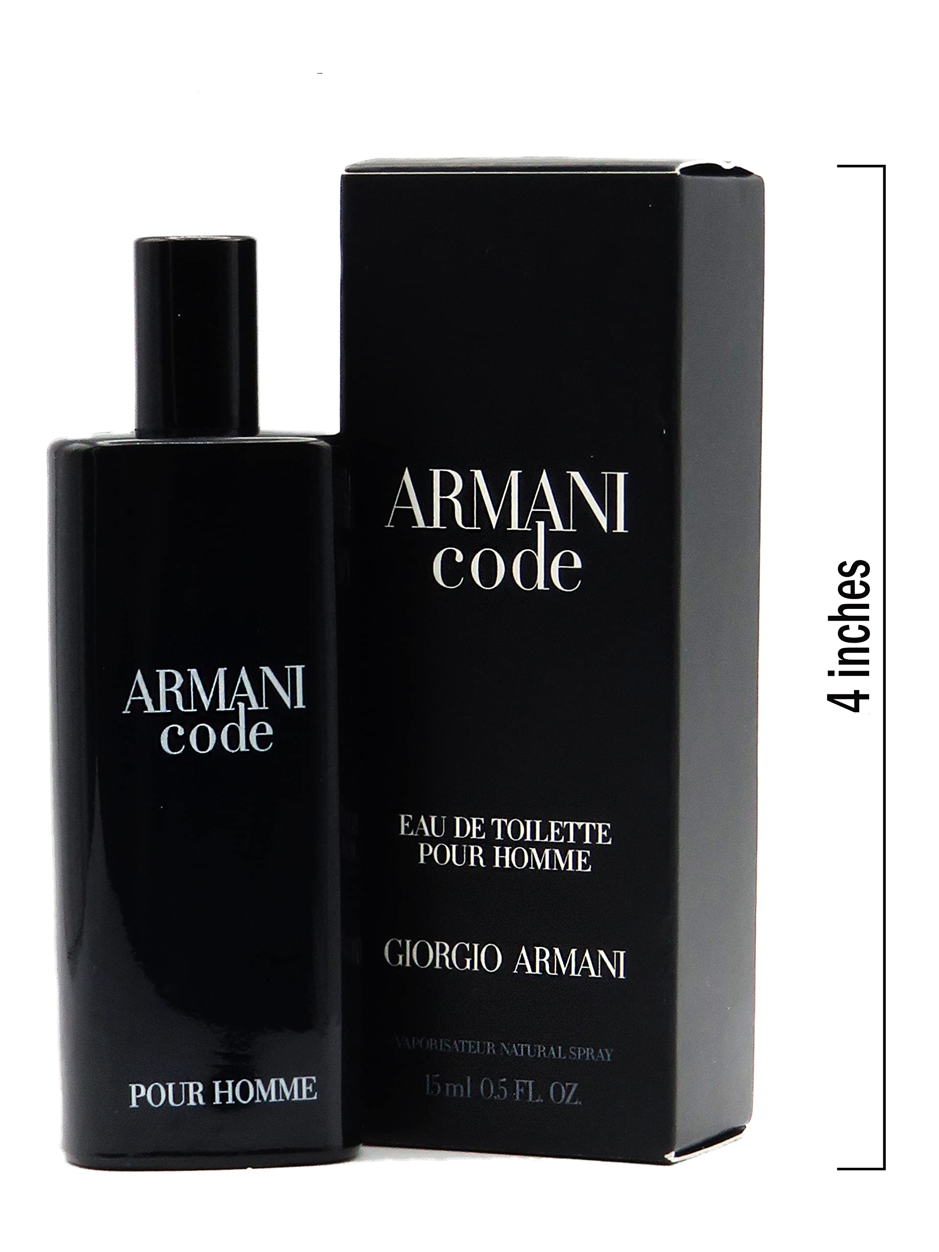 Foto 3 pulgar | Perfume Giorgio Armani Code Eau De Toilette 15 Ml Para Hombre - Venta Internacional.