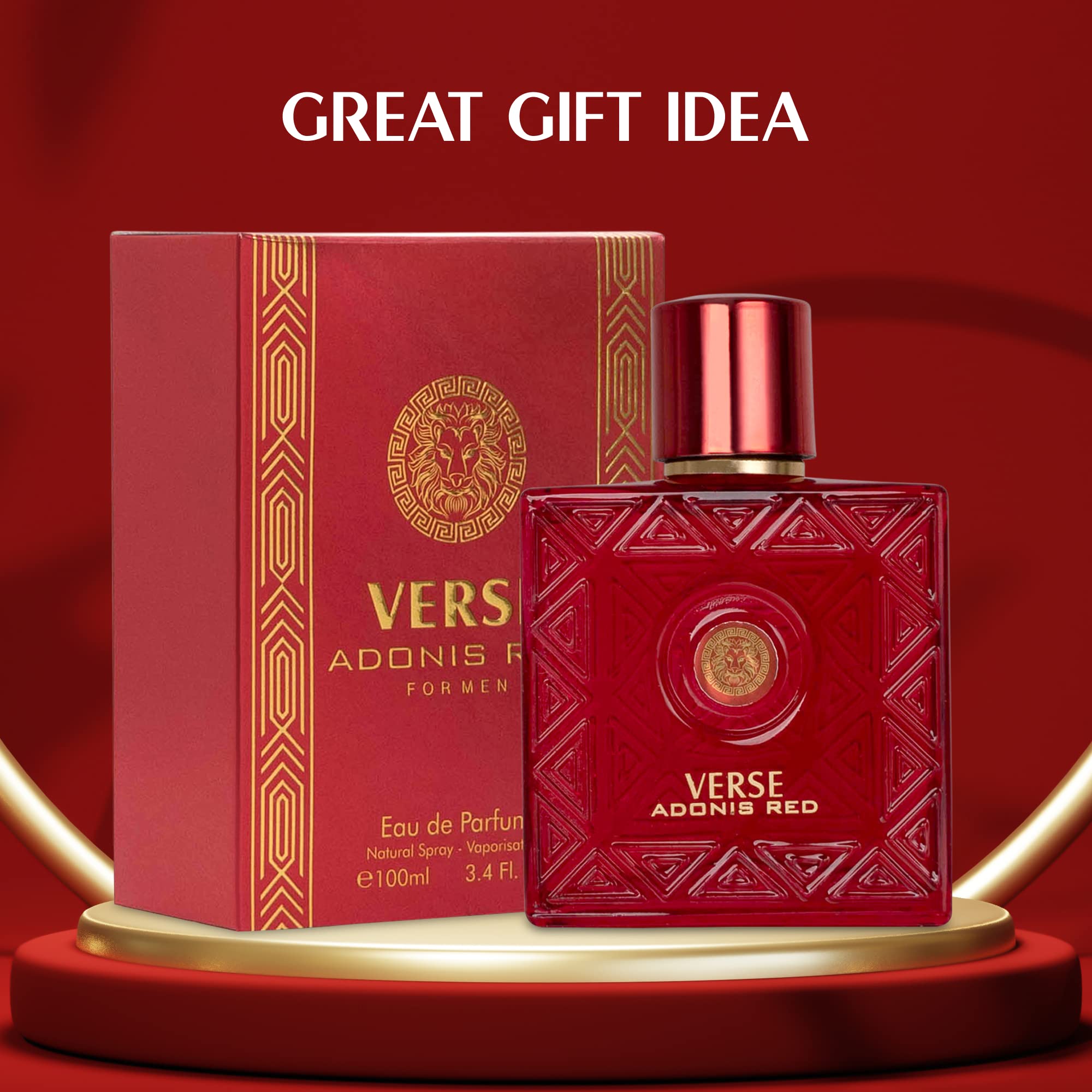Foto 4 pulgar | Perfume Novoglow Verse Adonis Red Eau De Parfum 100 Ml Para Hombre - Venta Internacional.