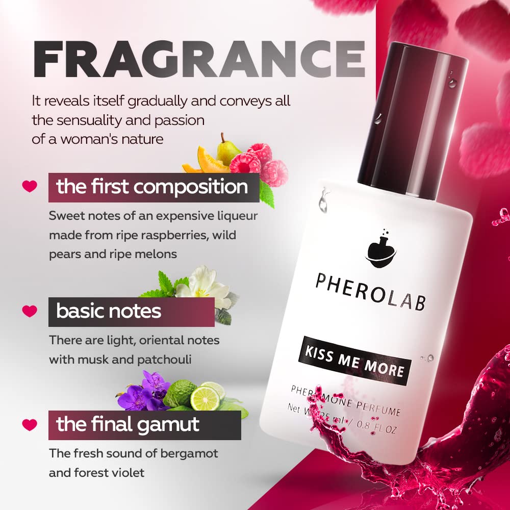 Foto 6 pulgar | Perfume Pherolab Kissmemore Pheromone Cologne Para Mujer - Venta Internacional.