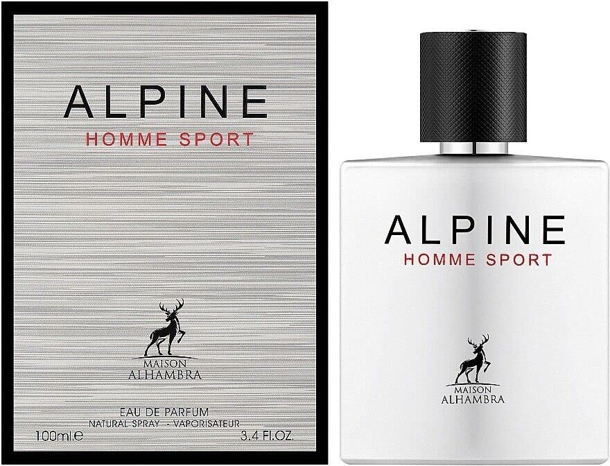 Foto 1 | Perfume Lattafa Alhambra Alpine Homme Sport Eau De Parfum 100 Ml - Venta Internacional.