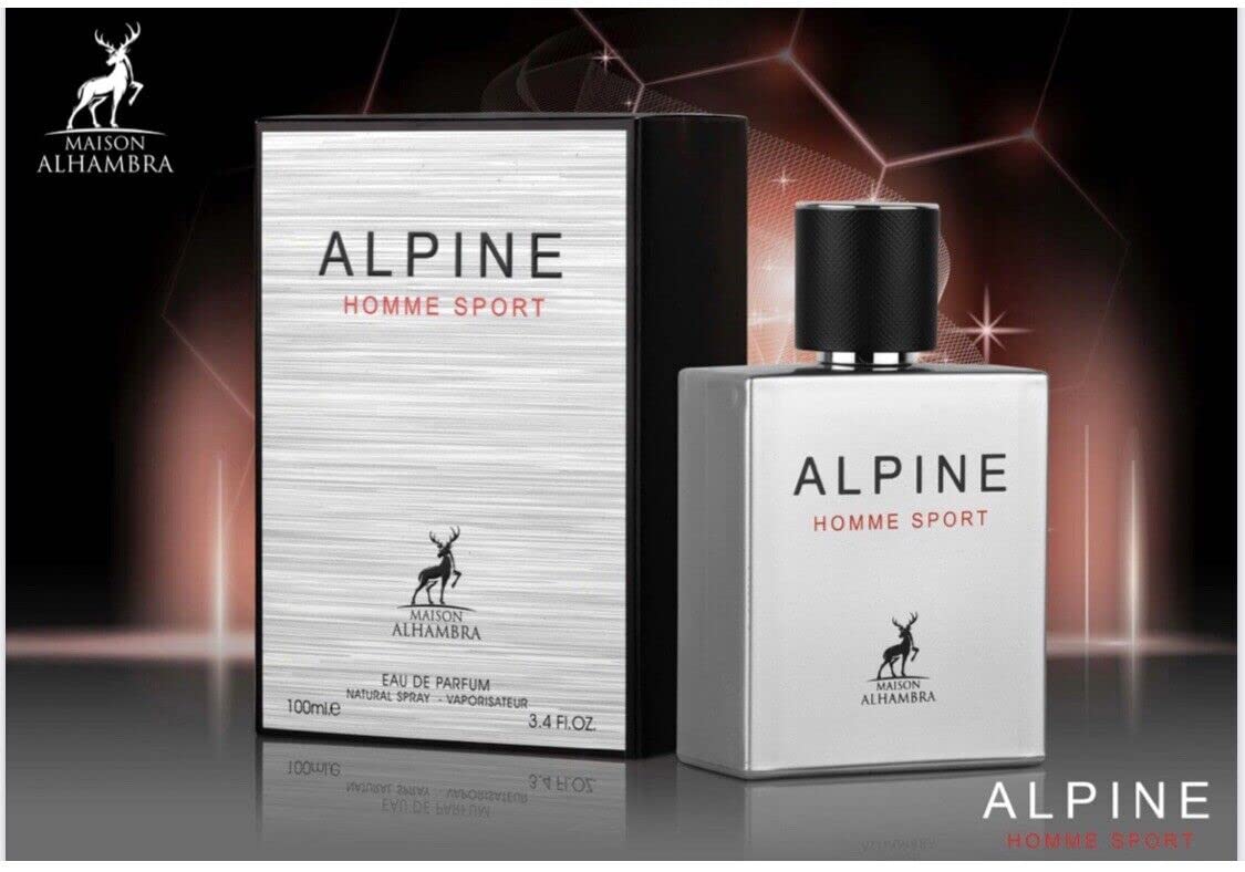 Foto 2 | Perfume Lattafa Alhambra Alpine Homme Sport Eau De Parfum 100 Ml - Venta Internacional.