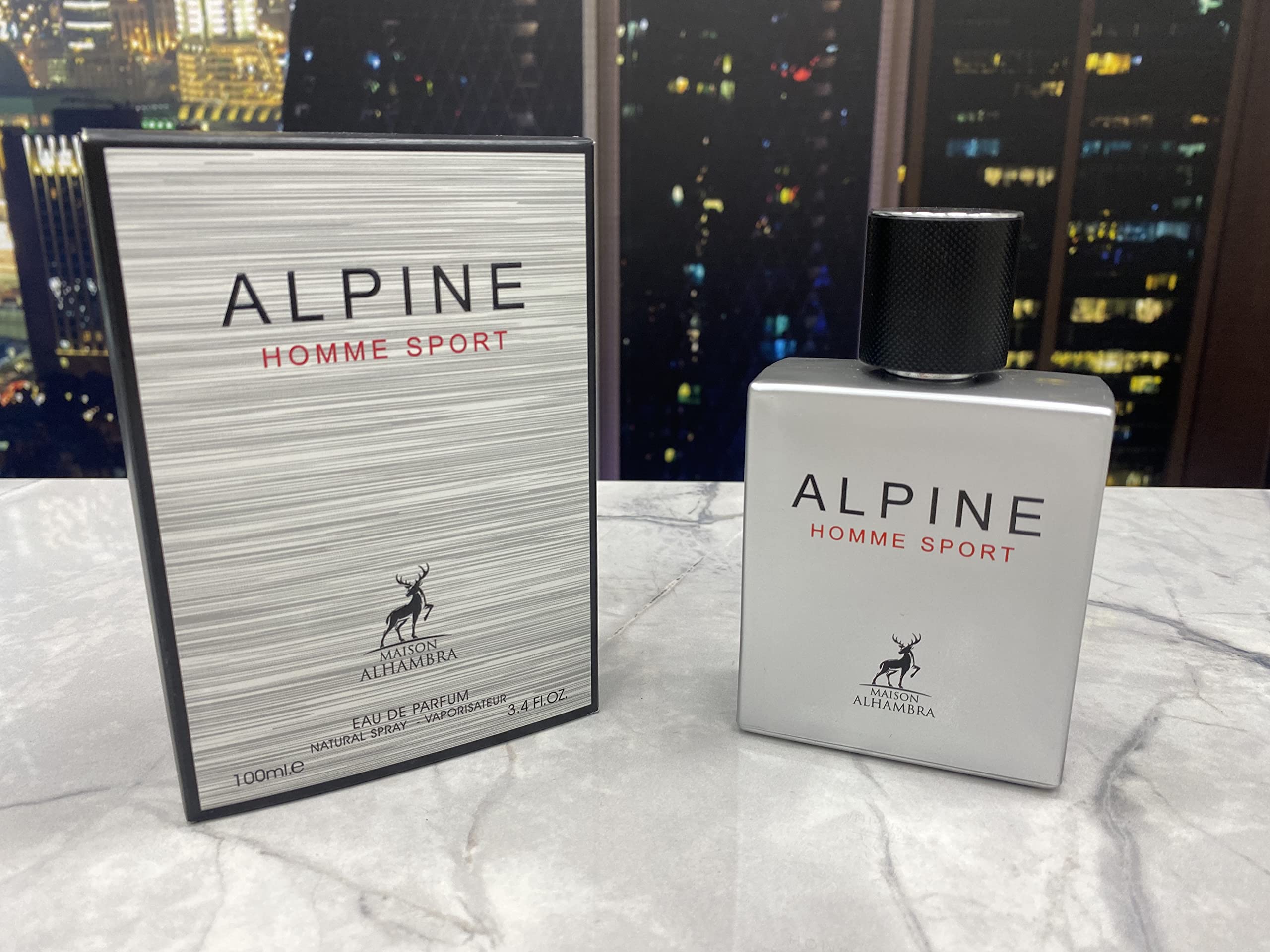 Foto 3 | Perfume Lattafa Alhambra Alpine Homme Sport Eau De Parfum 100 Ml - Venta Internacional.