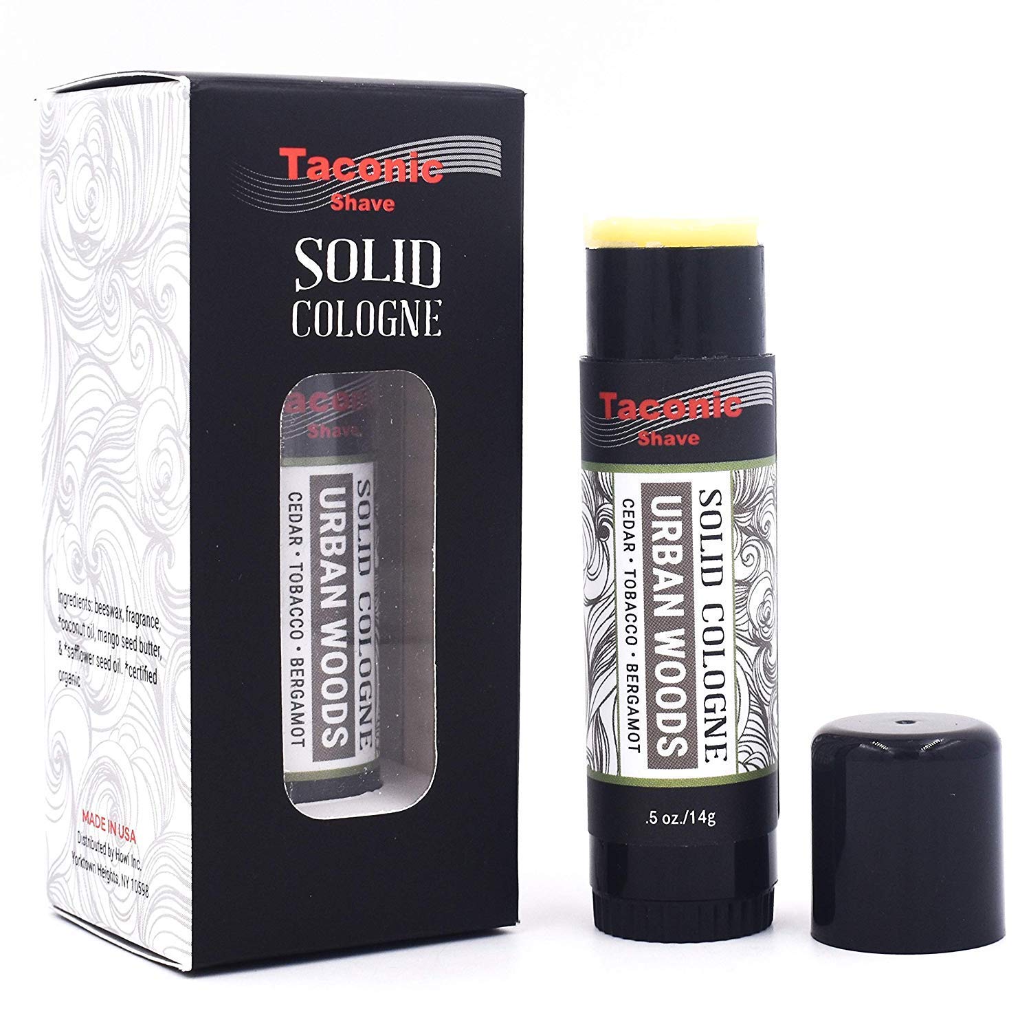 Solid Cologne Taconic Shave Con Aroma Totalmente Natural A Maderas Urbanas - Venta Internacional.