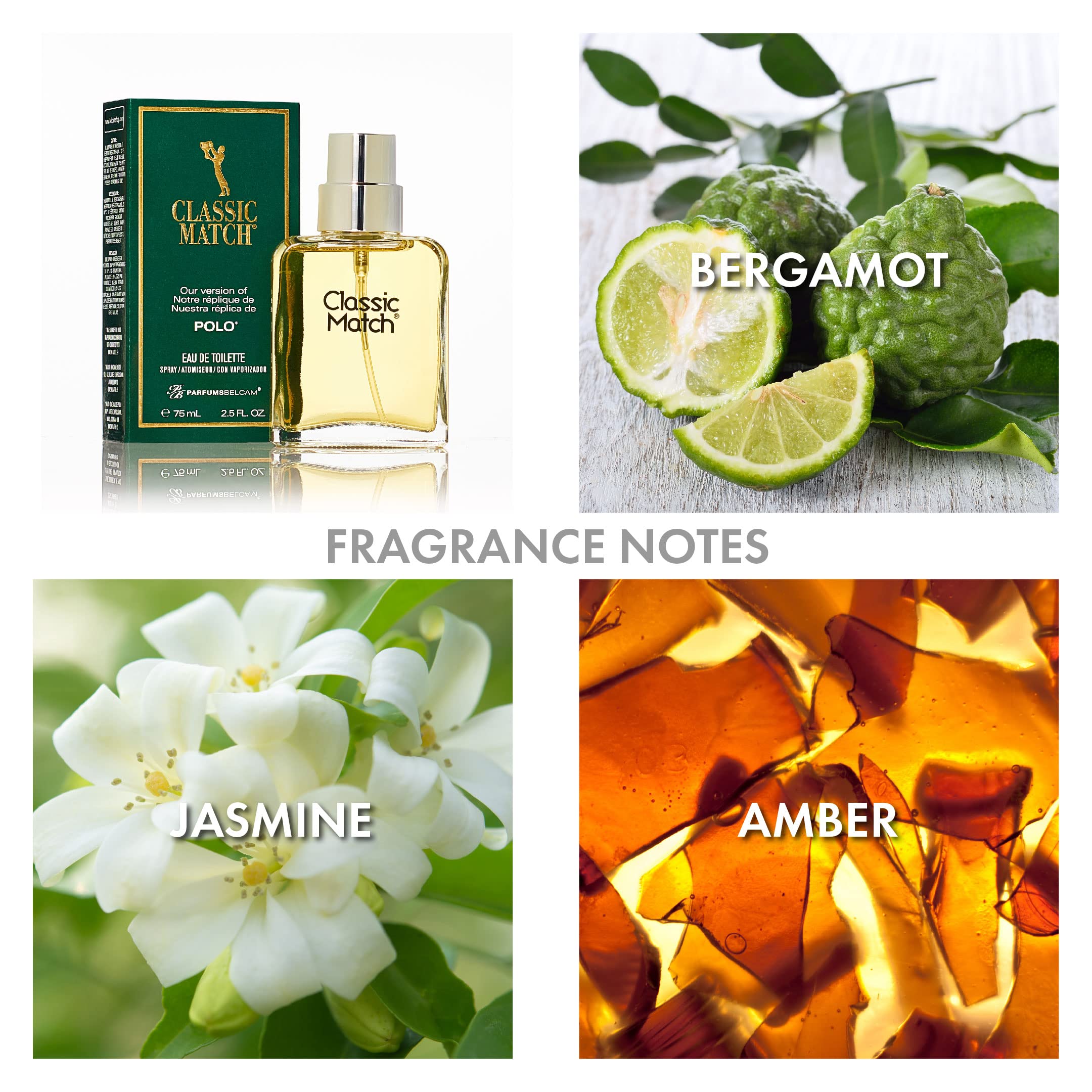 Foto 6 pulgar | Perfume Pb Parfumsbelcam Classic Match Polo Eau De Toilette 75 Ml - Venta Internacional.