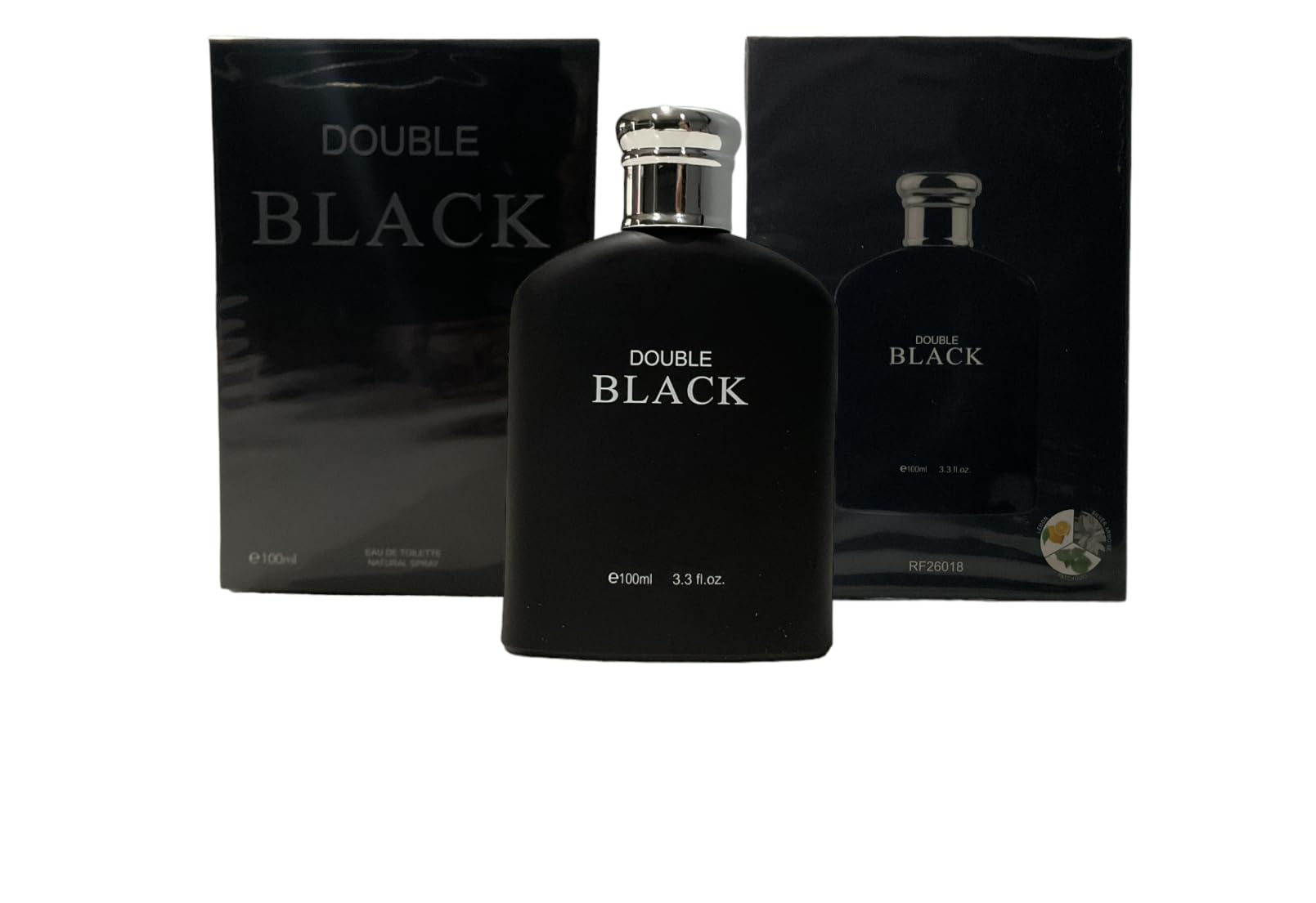Perfume Royal Fragrance Double Black Eau De Toilette, 100 Ml - Venta Internacional.