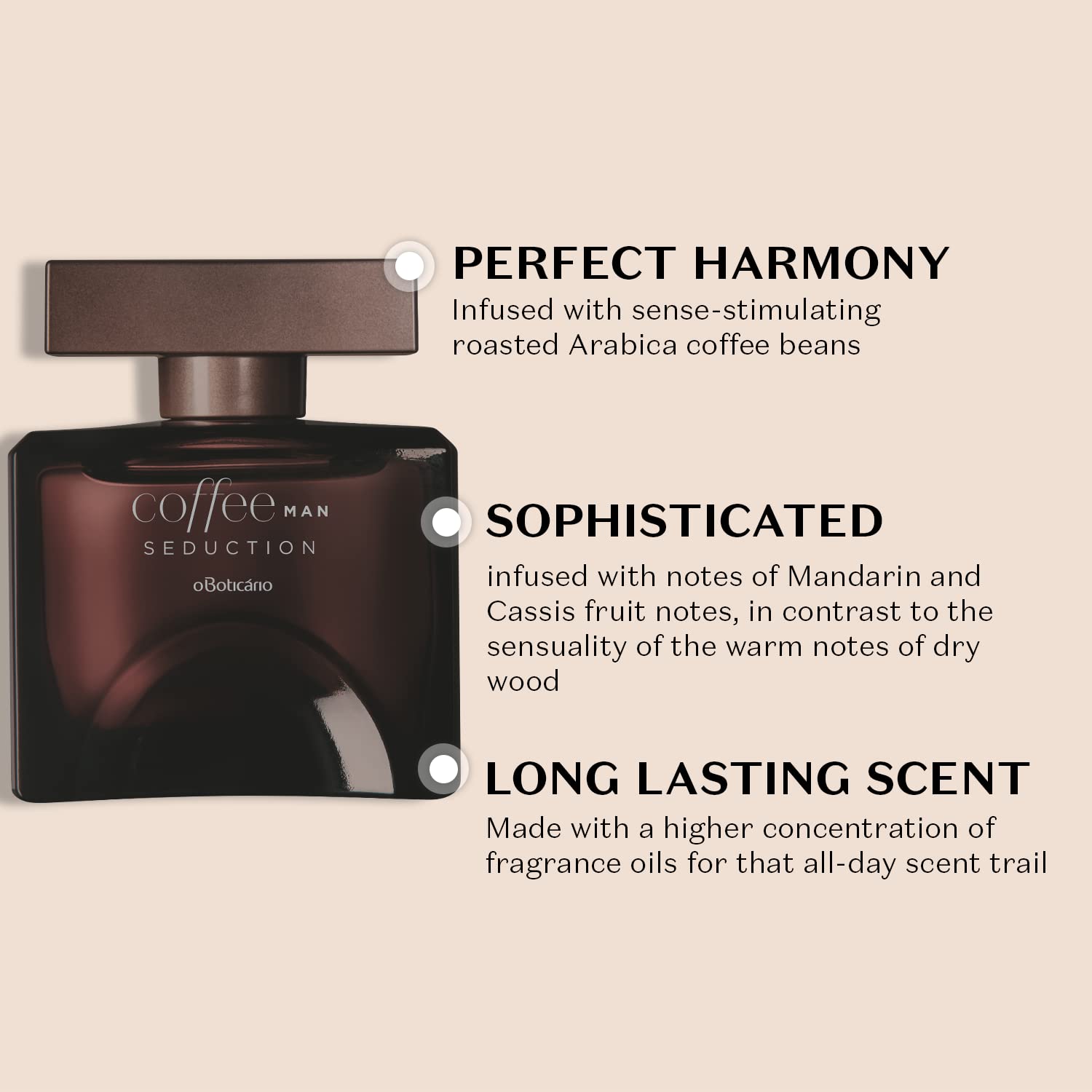Foto 4 pulgar | Perfume O Boticario Coffee Man Seduction Eau De Toilette 100 Ml - Venta Internacional.