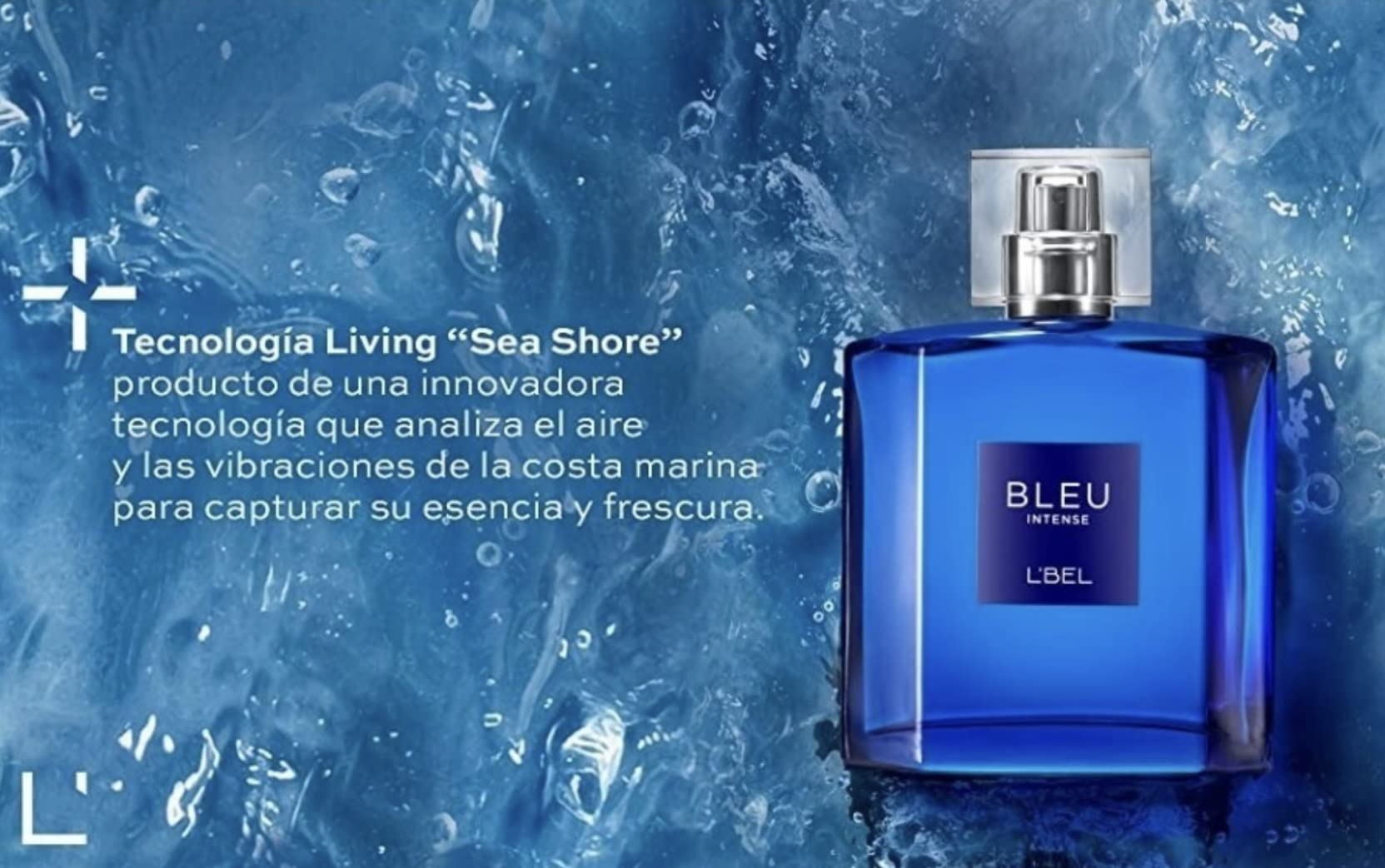 Foto 5 pulgar | Perfume L'bel Bleu Intense Eau De Toilette 100 Ml Para Hombre - Venta Internacional.