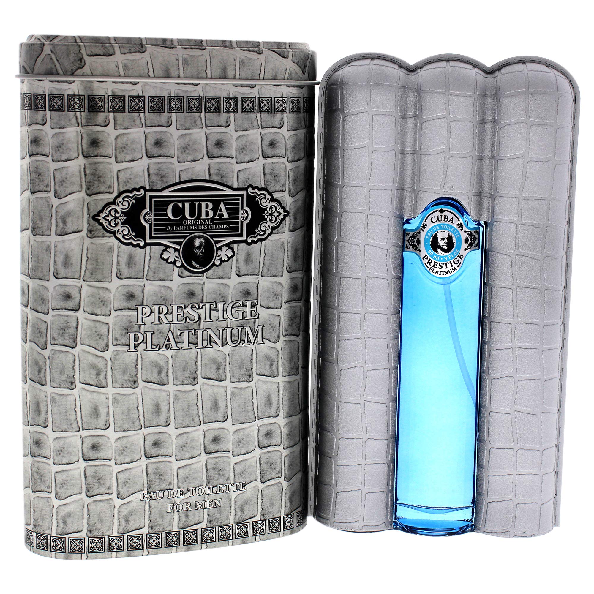Foto 4 pulgar | Perfume Des Champs Prestige Platinum Cuba 90 Ml Para Hombre - Venta Internacional.