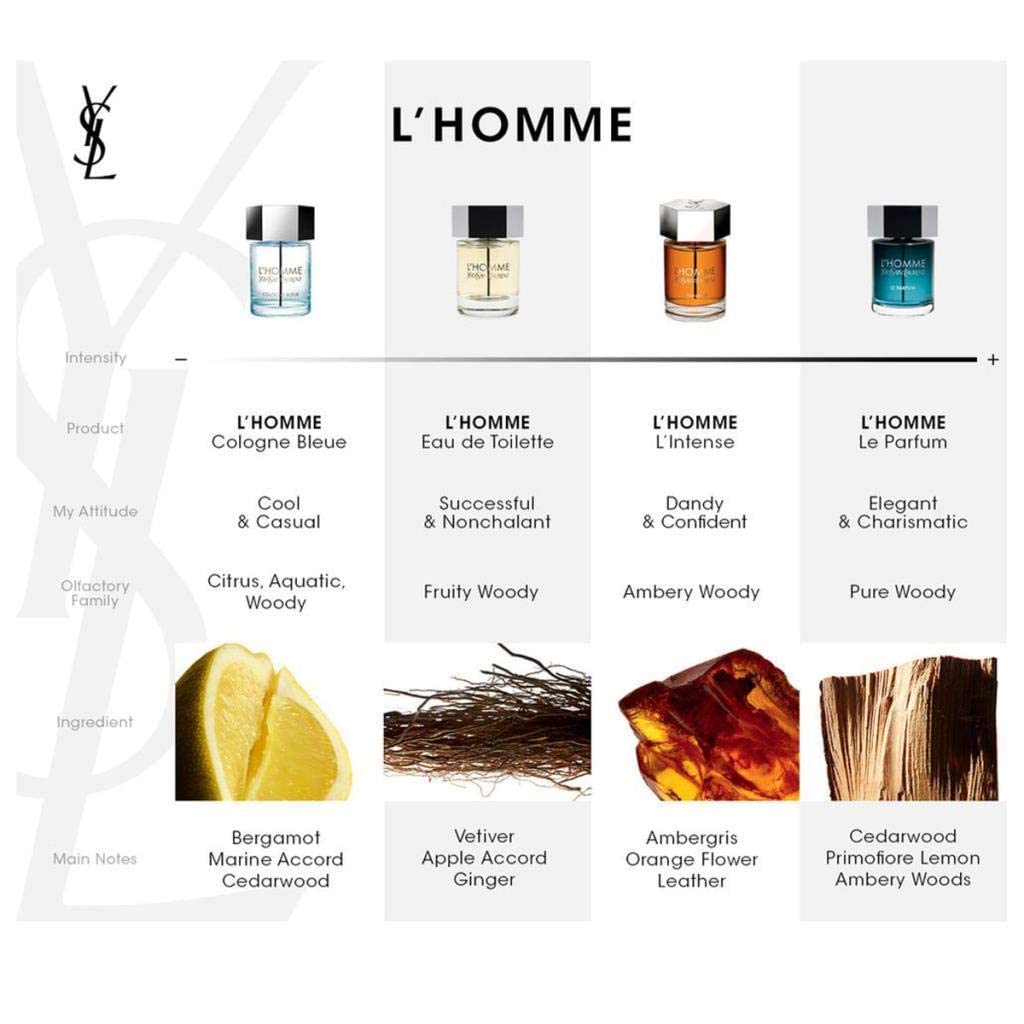 Foto 5 | Perfume Yves Saint Laurent L'homme Le Parfum Edp 100 Ml Para Hombre - Venta Internacional.