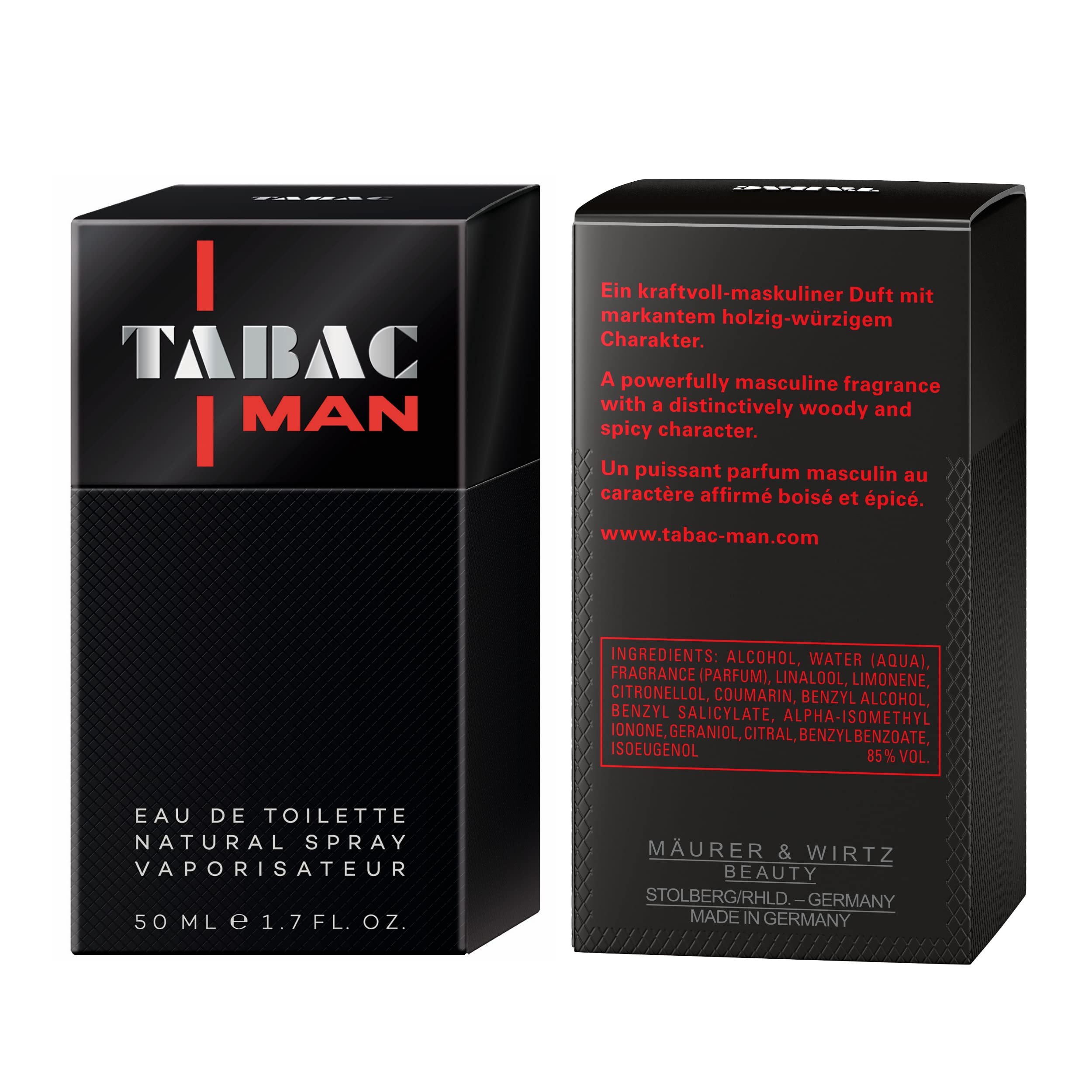 Foto 7 pulgar | Perfume Maurer & Wirtz Tabac Man Black Eau De Toilette 50 Ml - Venta Internacional.