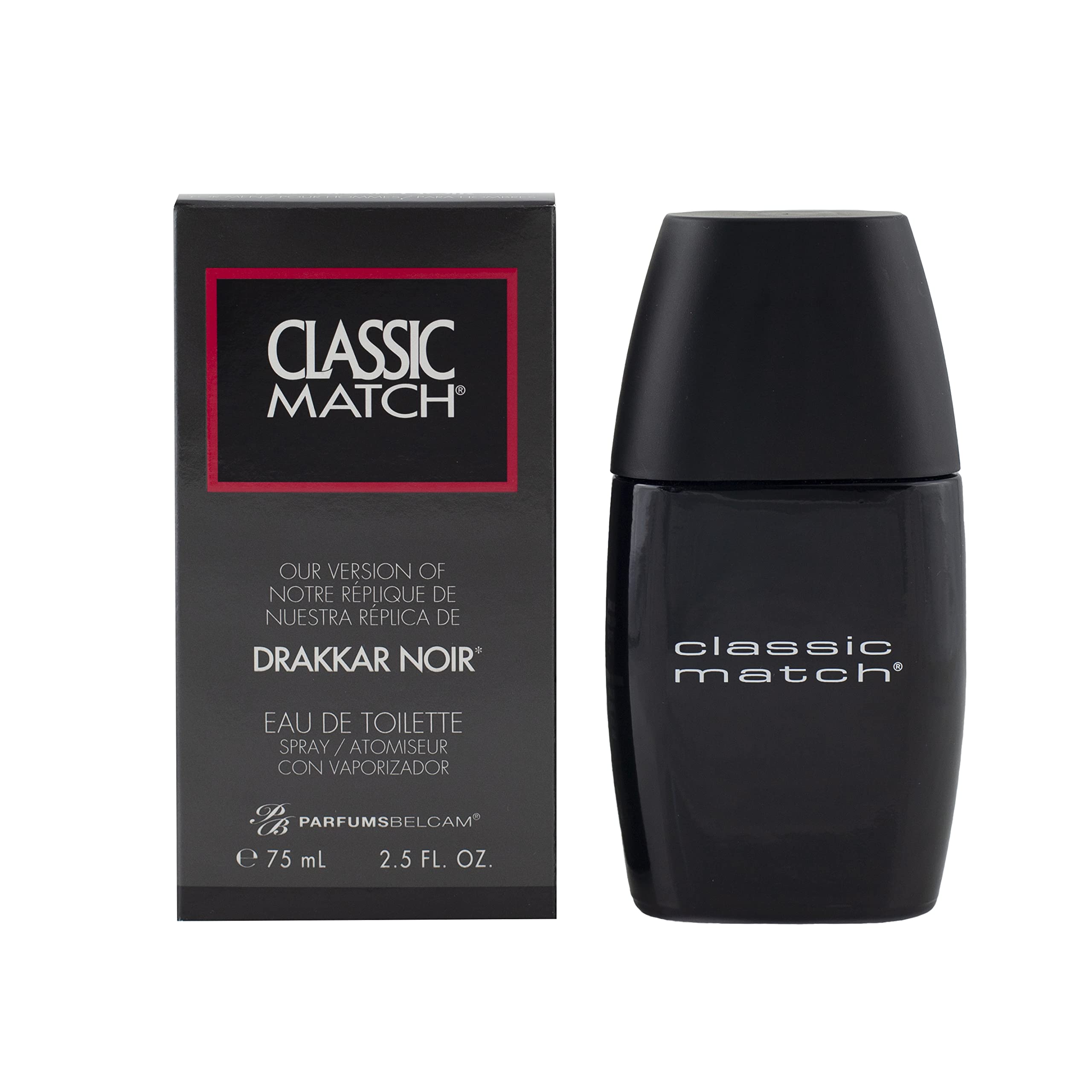 Foto 2 pulgar | Perfume Pb Parfumsbelcam Classic Match Drakkar Noir Edt 75 Ml - Venta Internacional.
