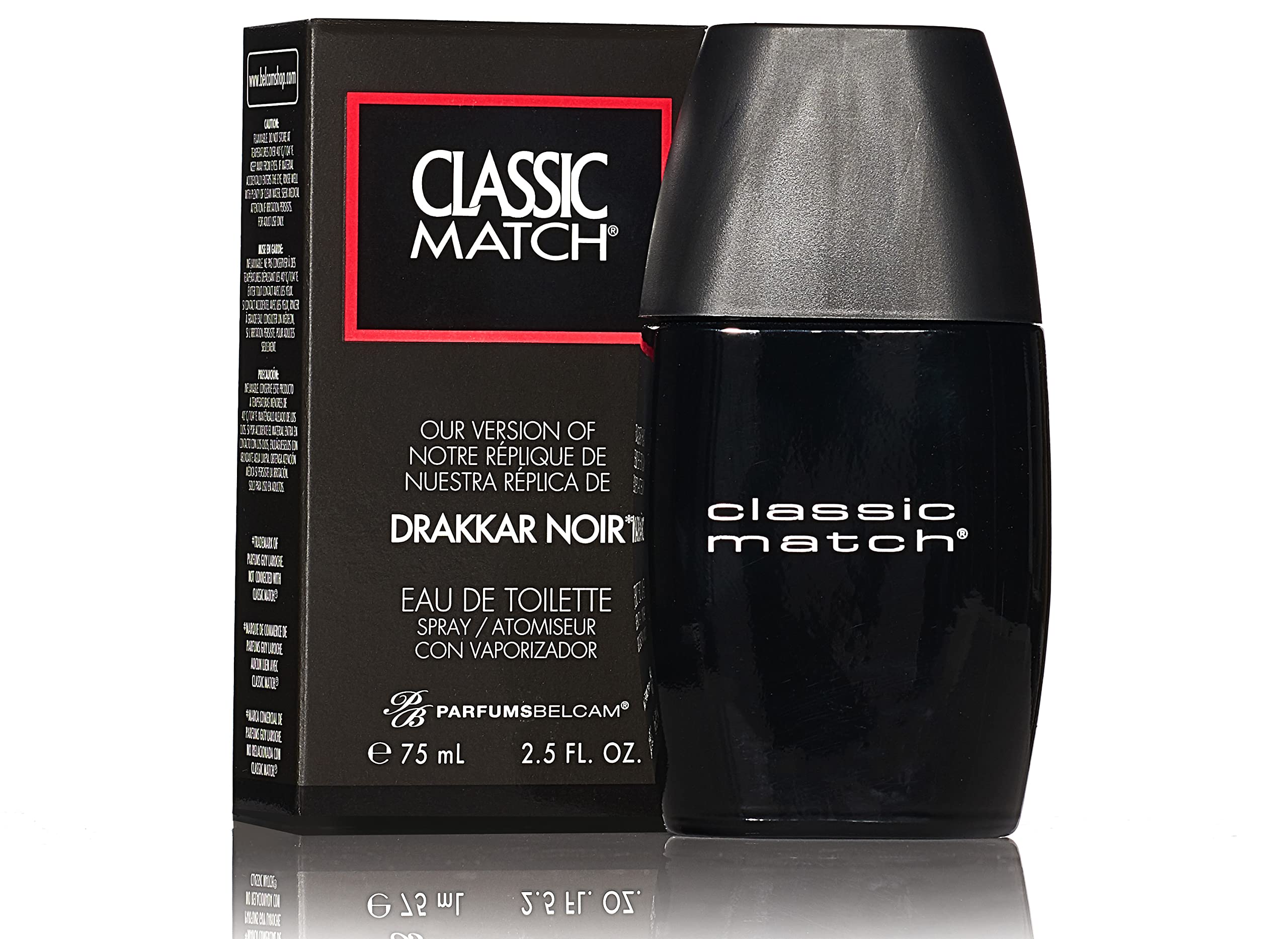 Foto 4 pulgar | Perfume Pb Parfumsbelcam Classic Match Drakkar Noir Edt 75 Ml - Venta Internacional.
