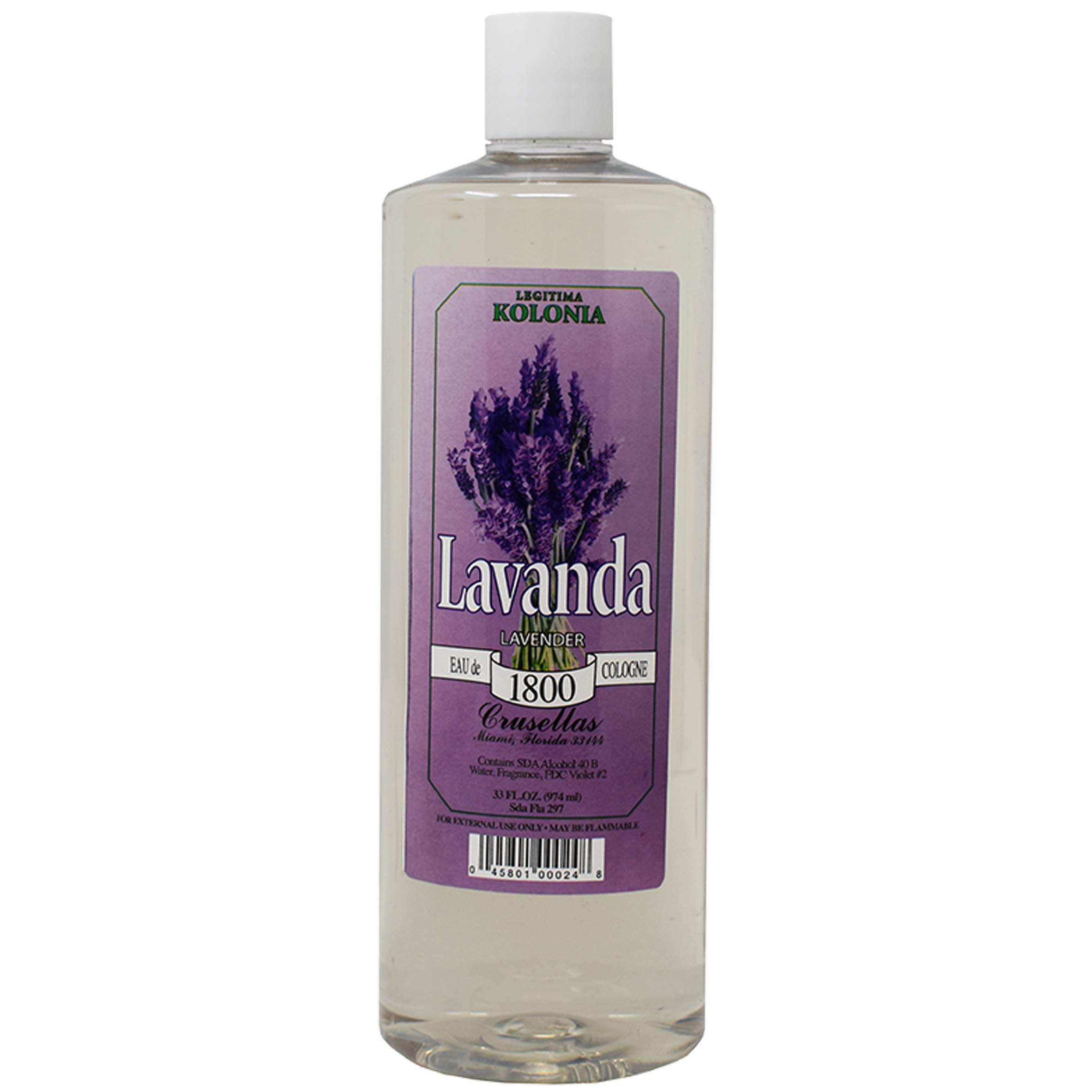 Foto 2 pulgar | Colonia Crusellas 1800 Lavanda 946ml - Venta Internacional.