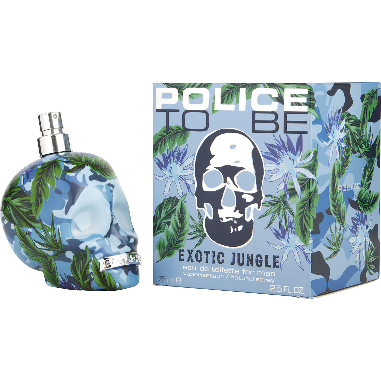 Foto 2 pulgar | Perfume Police To Be Exotic Jungle Edt 75 Ml Para Hombre - Venta Internacional.
