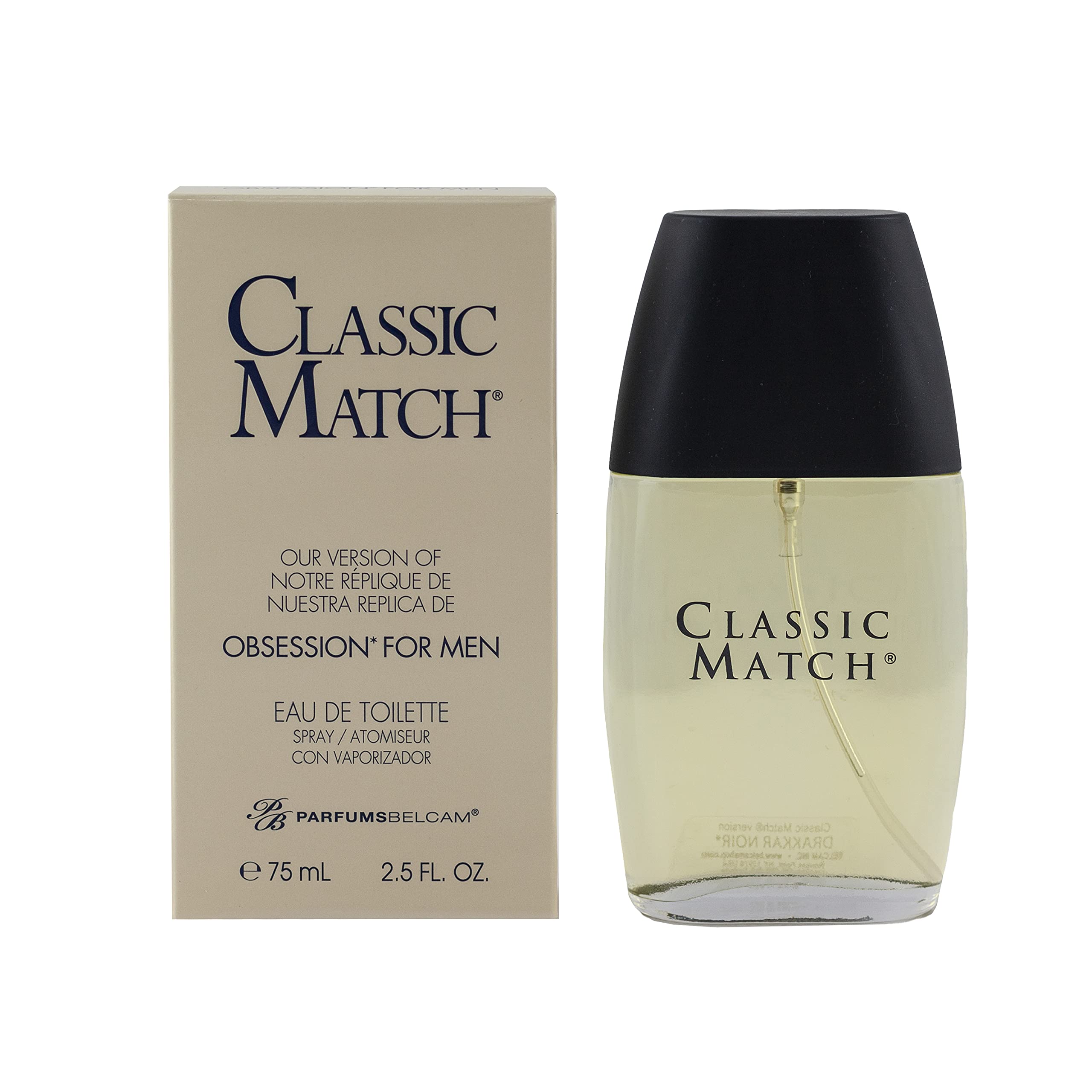 Foto 2 pulgar | Perfume Pb Parfumsbelcam Classic Match Eau De Toilette 75 Ml Para Hombre - Venta Internacional.