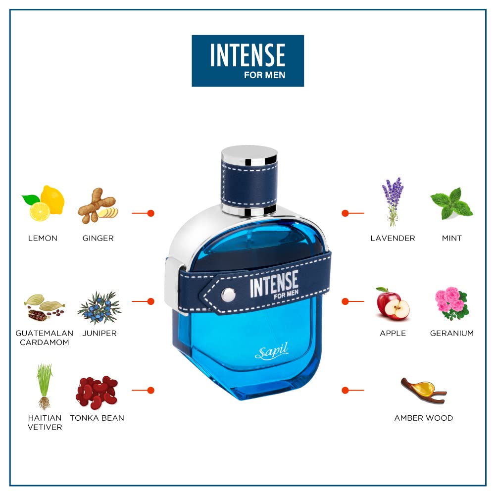 Foto 4 | Perfume Sapil Intense Para Hombre Edt 100 Ml - Venta Internacional.