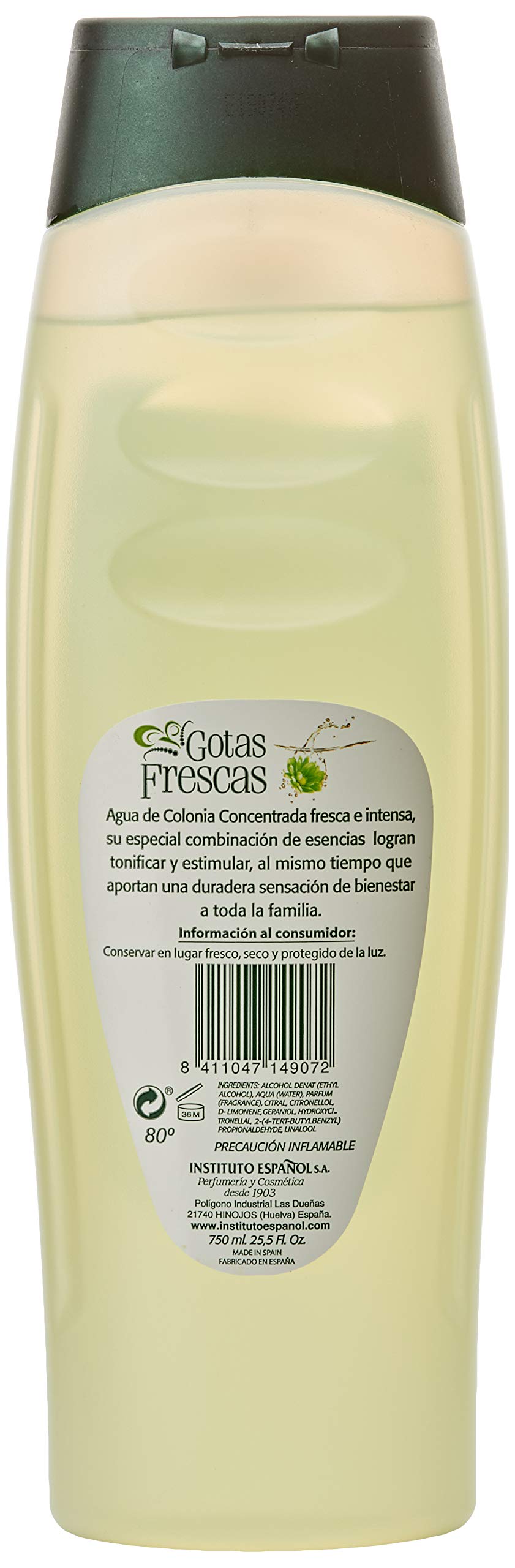 Foto 3 pulgar | Perfume Instituto Español Gotas Frescas Edc 750 Ml Unisex - Venta Internacional.