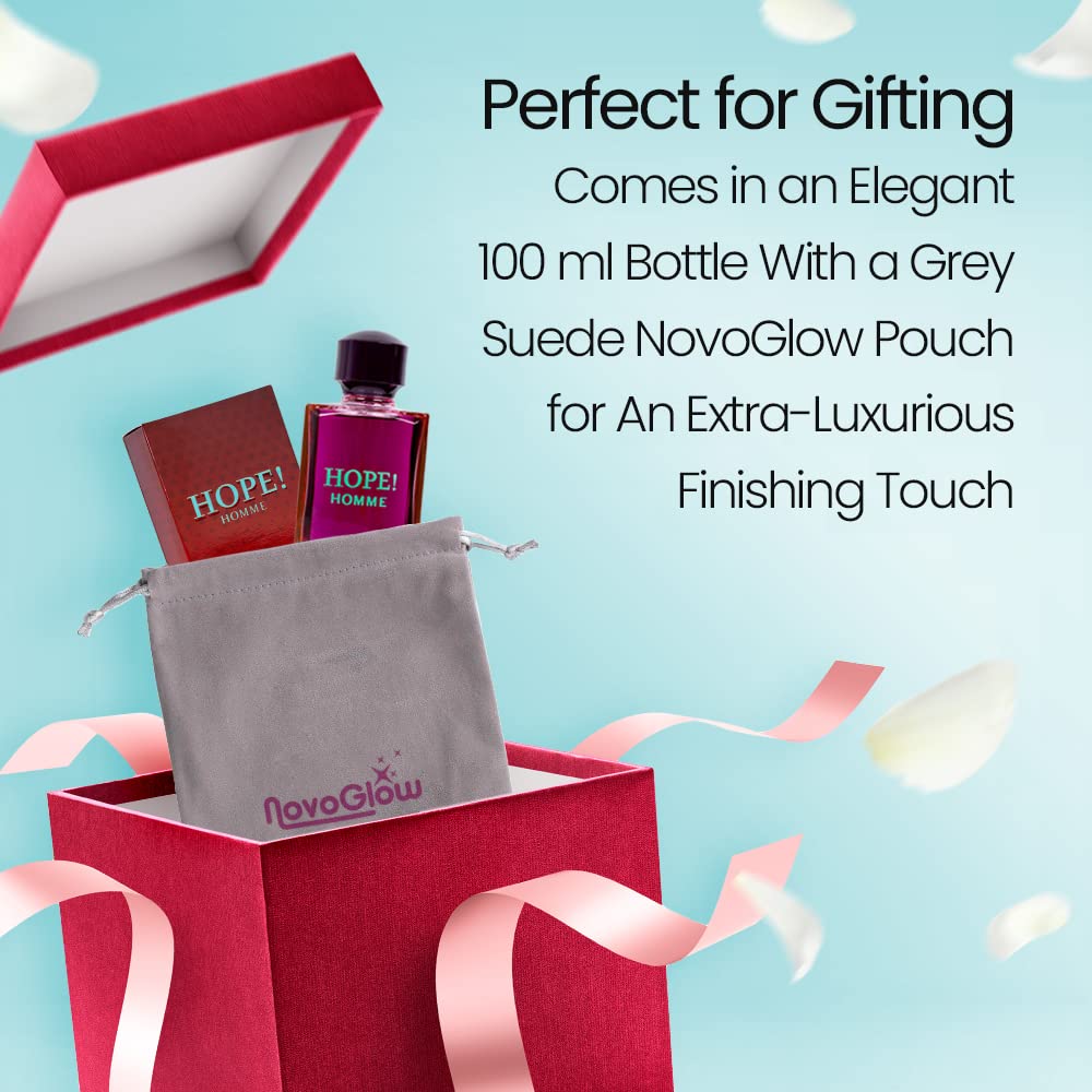 Foto 6 pulgar | Perfume Novoglow Hope Homme Eau De Parfum 100 Ml Para Hombre - Venta Internacional.
