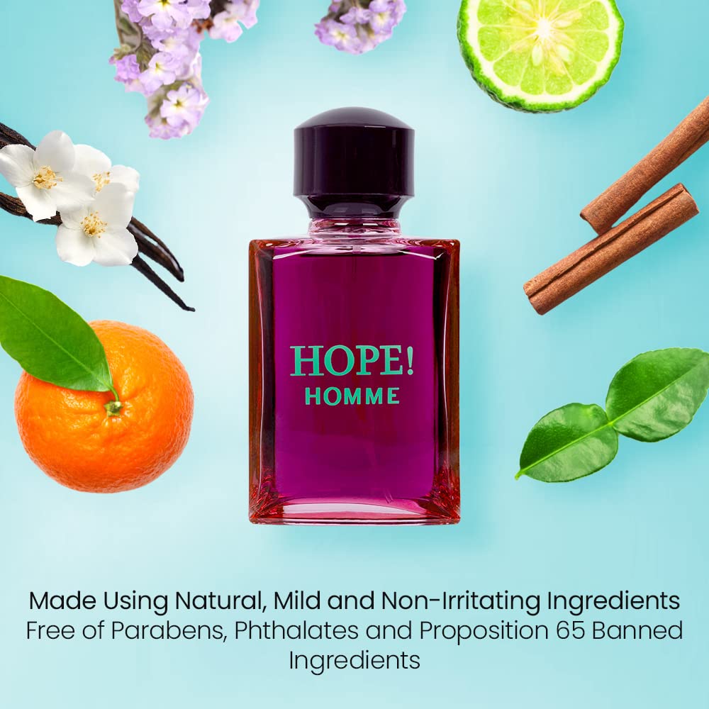 Foto 8 pulgar | Perfume Novoglow Hope Homme Eau De Parfum 100 Ml Para Hombre - Venta Internacional.