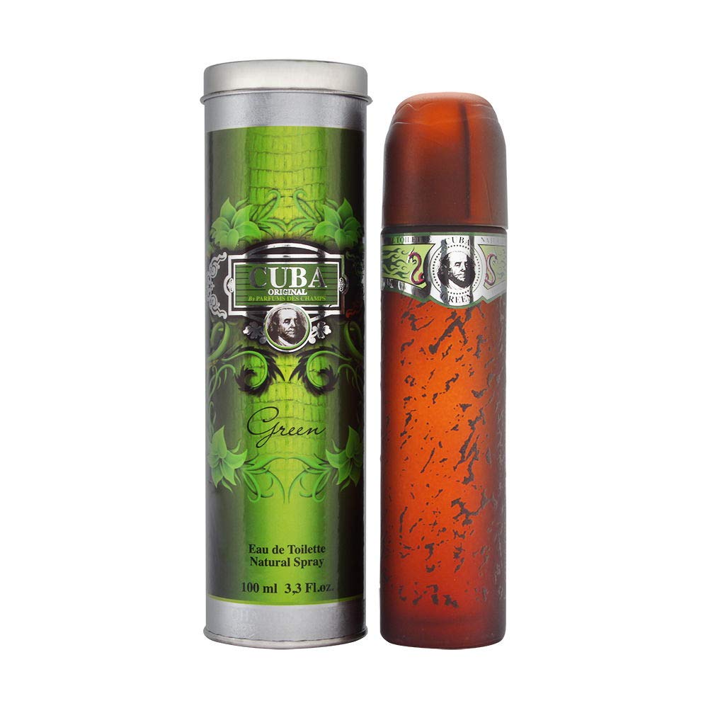 Perfume Cuba Green Eau De Toilette 100 Ml Para Hombre - Venta Internacional.