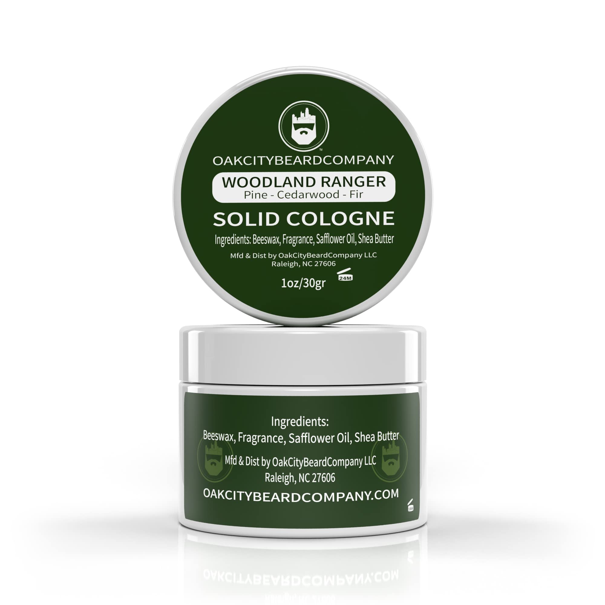 Colonia Sólida Oak City Beard Company Woodland Ranger, 30 Ml - Venta Internacional.