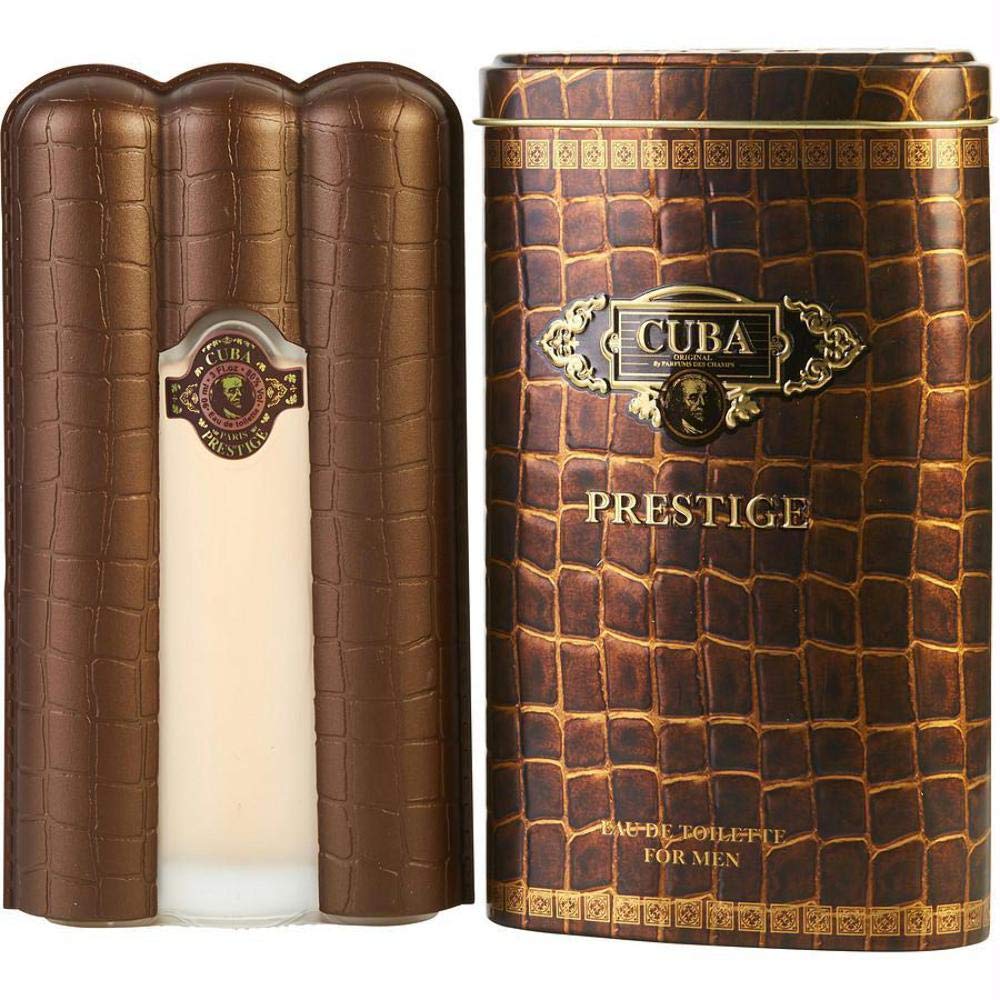 Perfume Cuba Prestige Authentic Mint, Café, 90 Ml, Para Hombre - Venta Internacional.