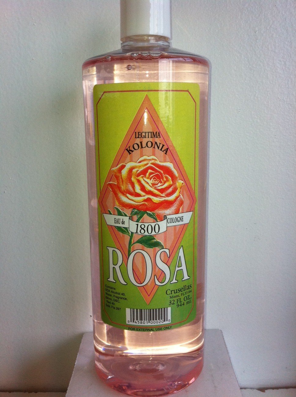 Foto 2 pulgar | Colonia Crusellas Rose 1800 946 Ml Para Hombre Y Mujer - Venta Internacional.
