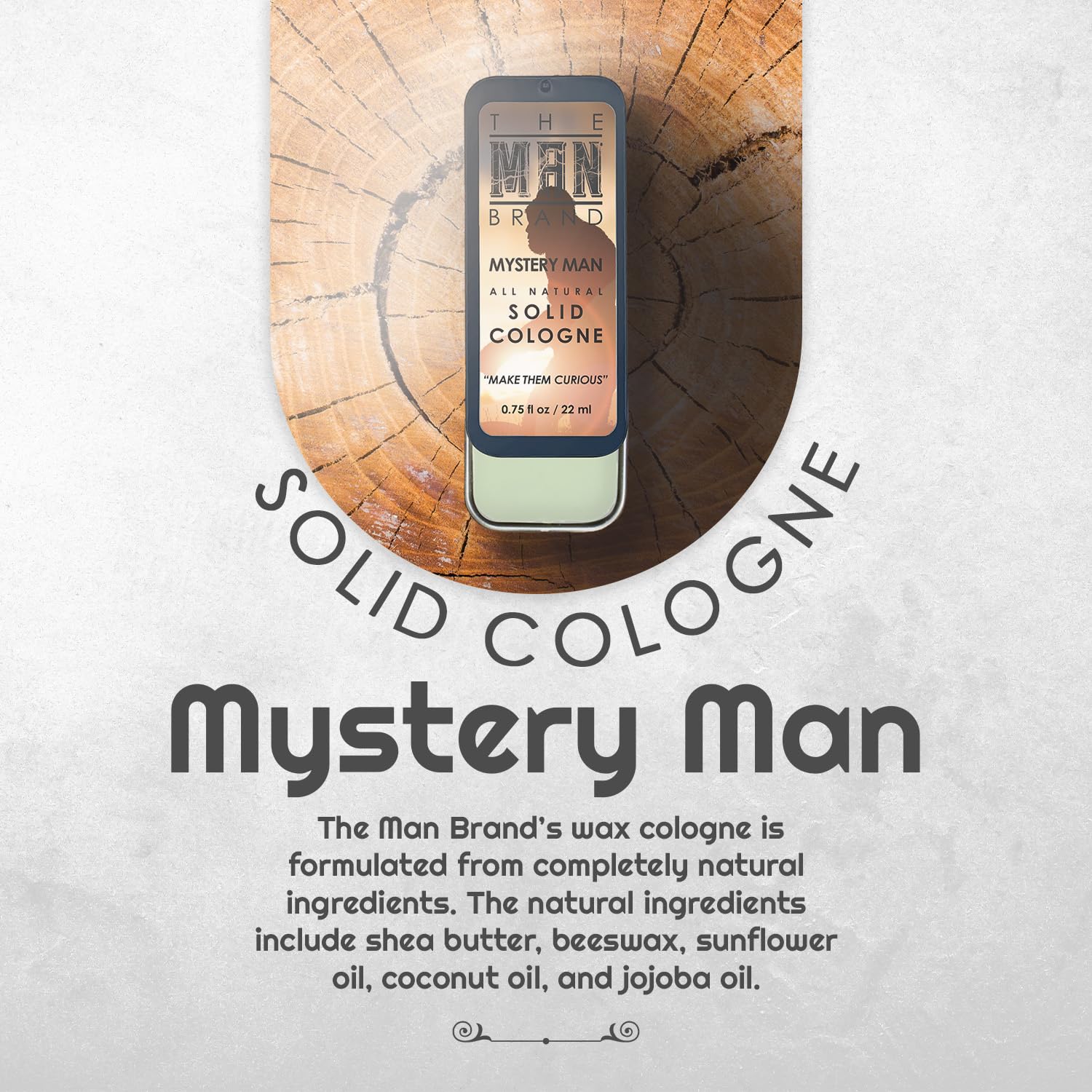 Foto 4 pulgar | Colonia Sólida The Man Brand Mystery Man, 22 Ml, Para Hombre - Venta Internacional.