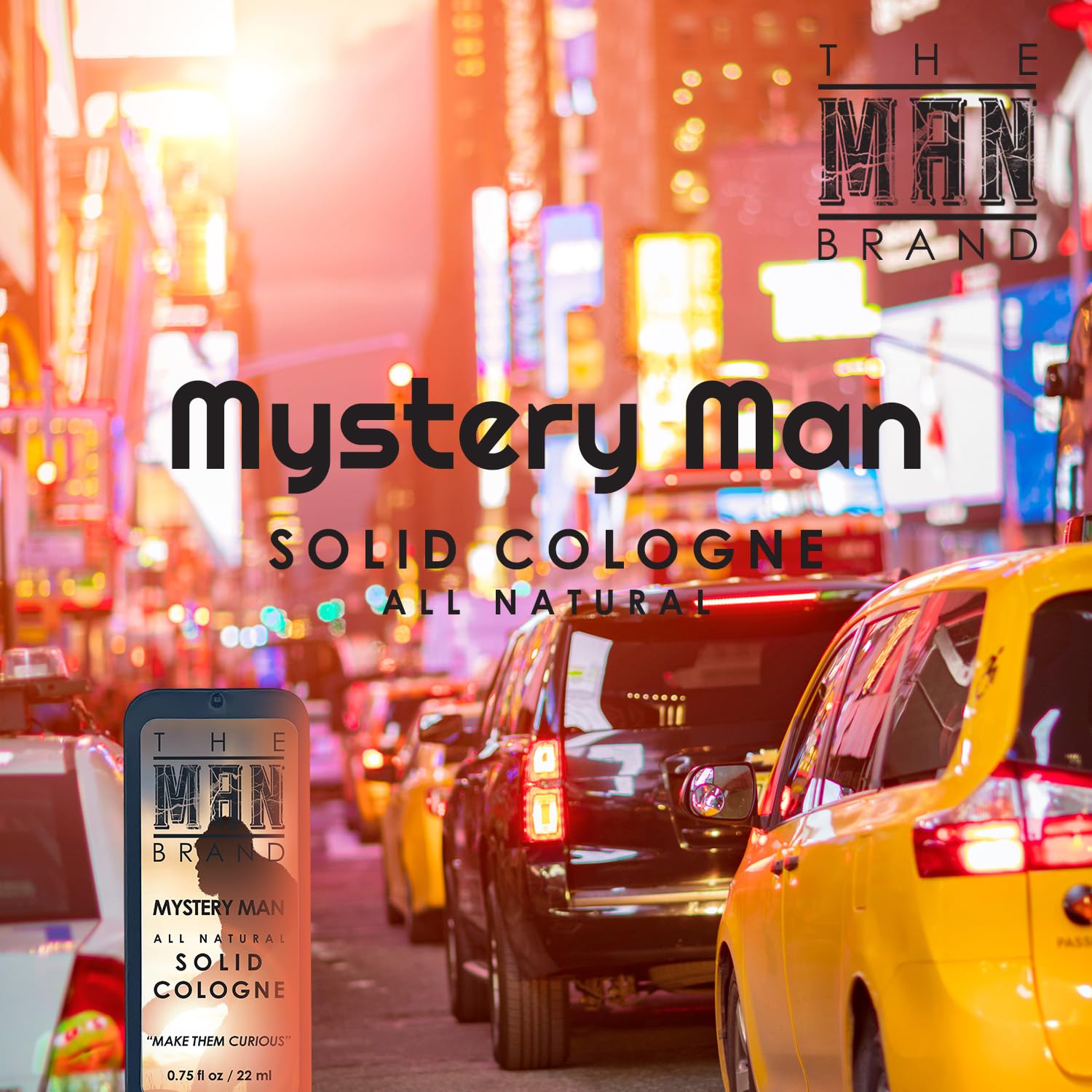 Foto 7 pulgar | Colonia Sólida The Man Brand Mystery Man, 22 Ml, Para Hombre - Venta Internacional.