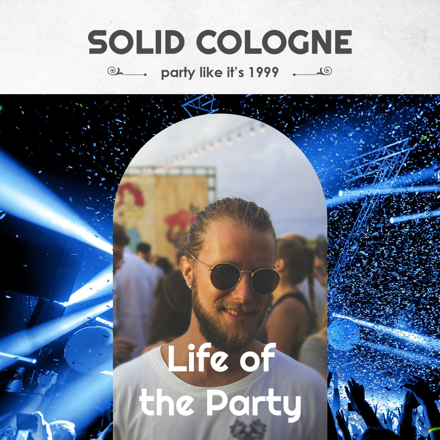 Foto 5 | Colonia Sólida The Man Brand Life Of The Party, 22 Ml, Para Hombre - Venta Internacional.