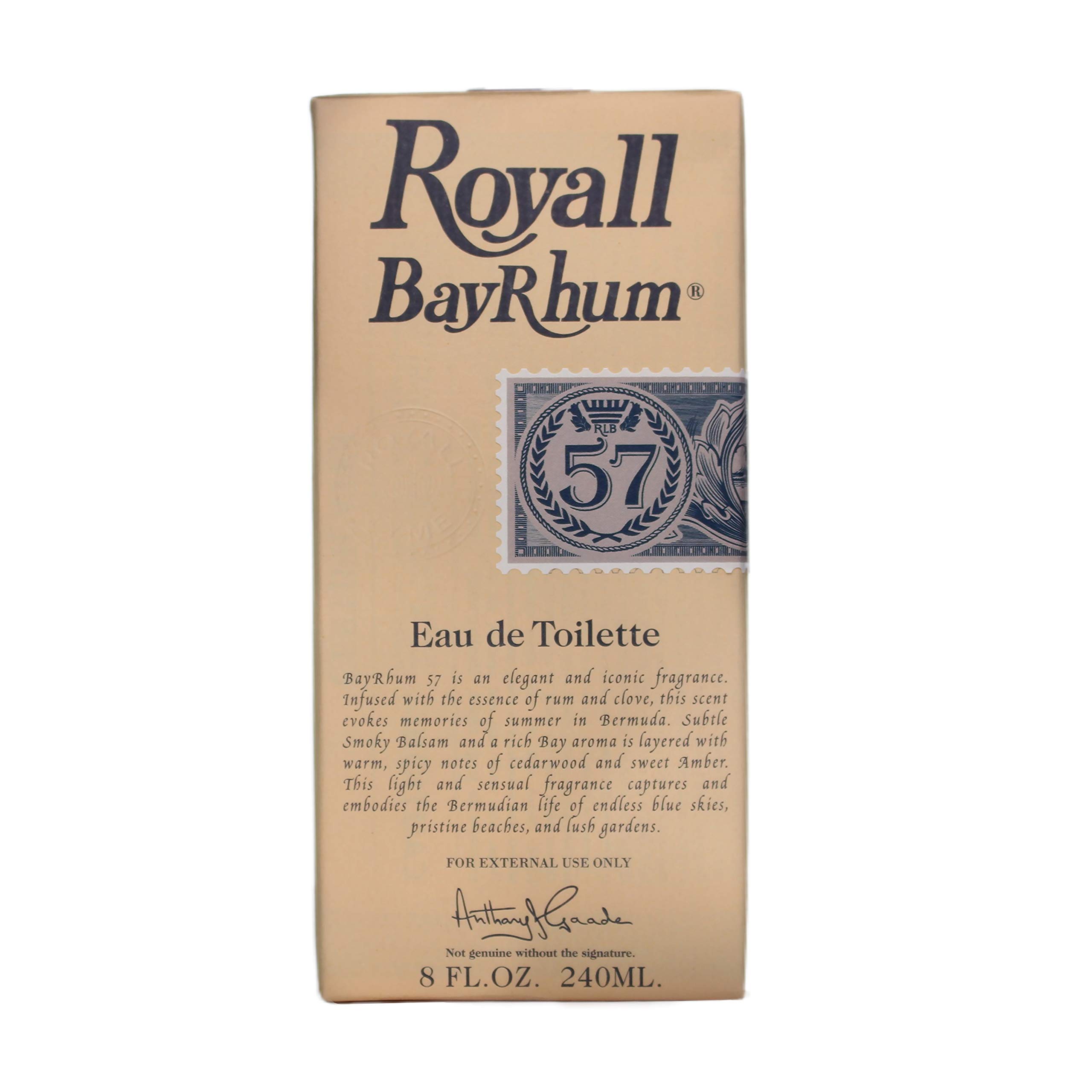 Perfume Royal Fragrances Bayrum 57 Eau De Toilette, 240 Ml - Venta Internacional.