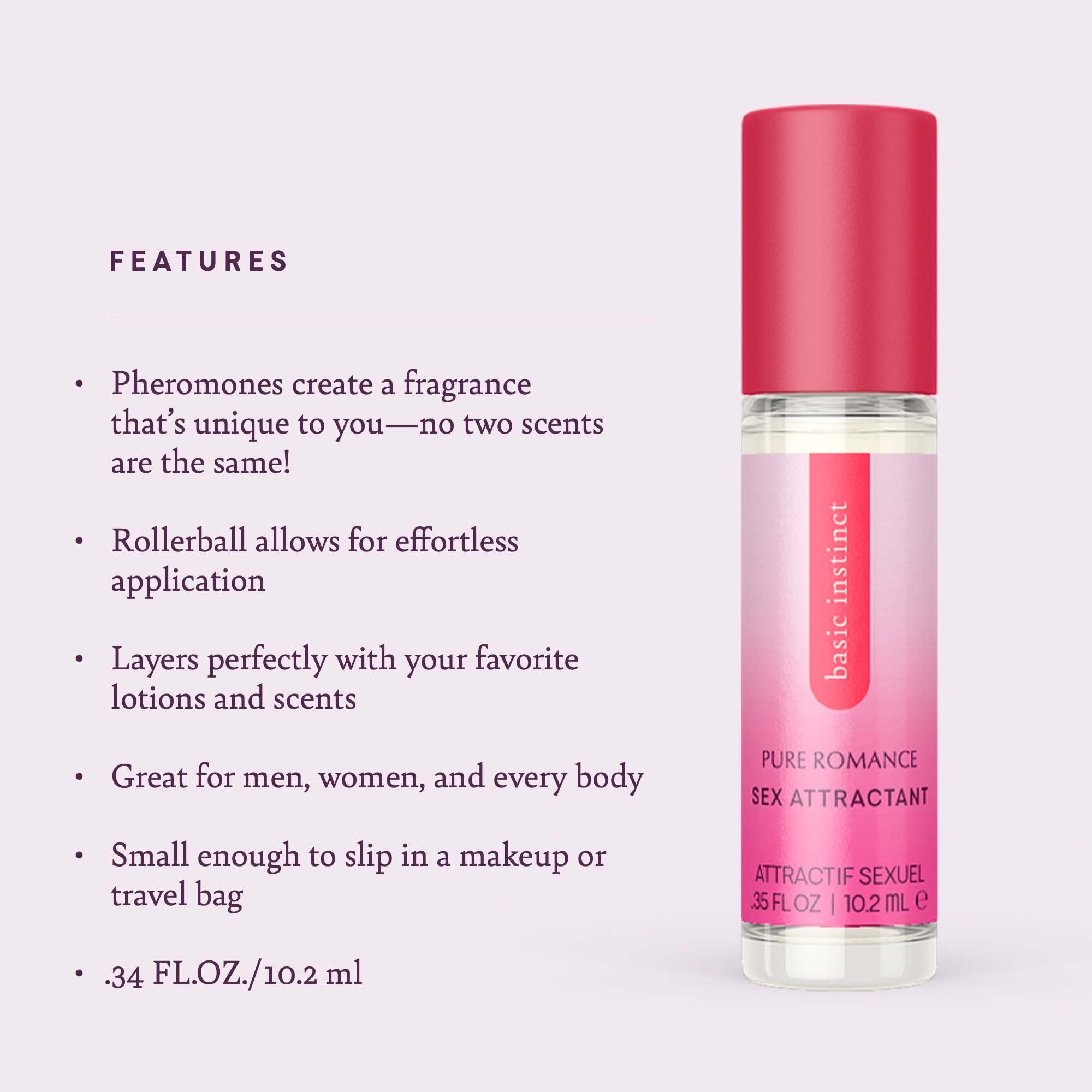 Foto 5 | Perfume Pure Romance Basic Instinct Pheromone 1l para Mujer - Venta Internacional