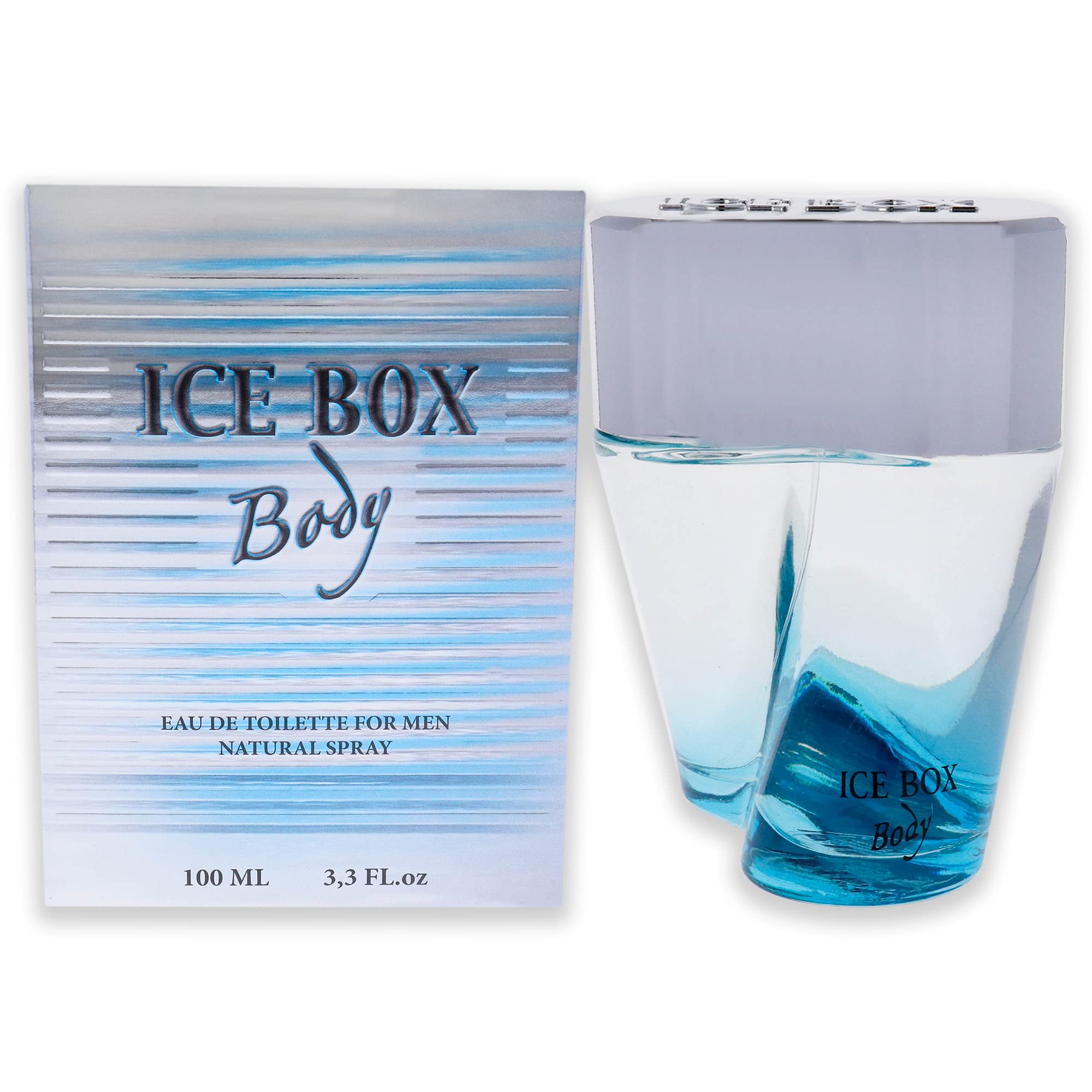 Perfume New Brand Perfumes Ice Box Body Edt 100 ml para Hombre - Venta Internacional