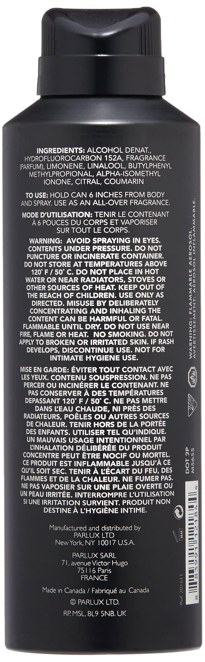 Foto 3 pulgar | Spray Corporal Kenneth Cole Rsvp 177 Ml para Hombre- Venta Internacional
