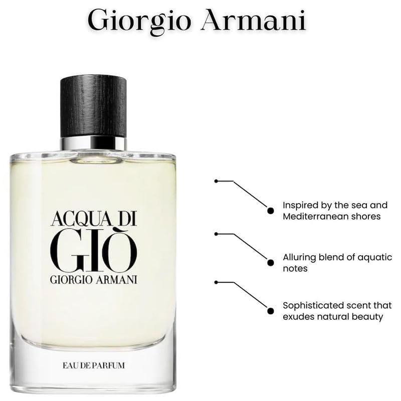 Foto 6 pulgar | Perfume Giorgio Armani Acqua Di Gio Edp 125 ml para Hombre - Venta Internacional