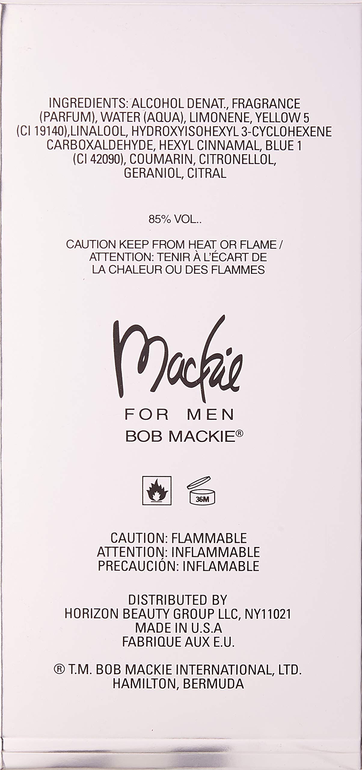 Foto 5 | Perfume Bob Mackie para Hombre 100 ml Eau De Parfum en Aerosol - Venta Internacional