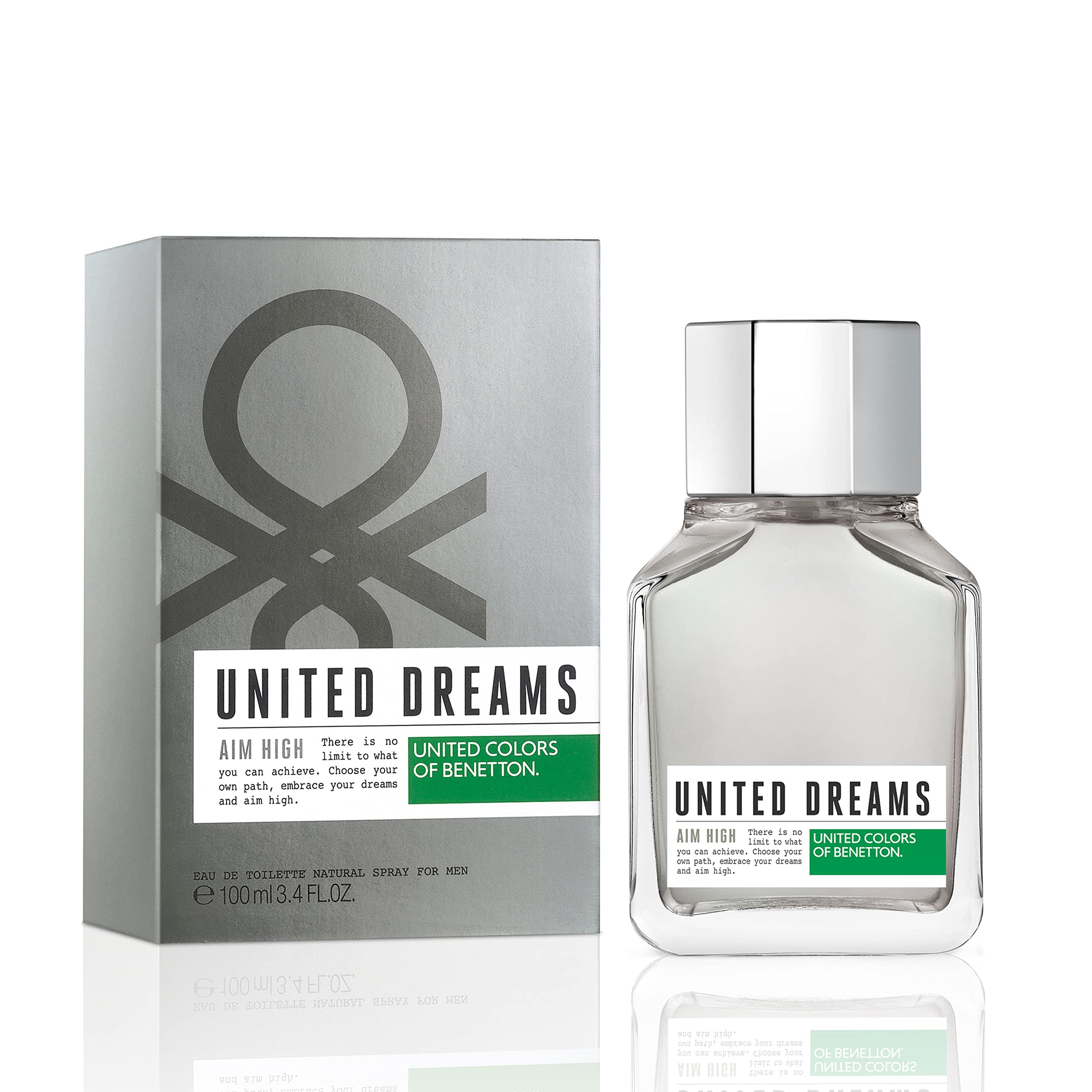 Foto 2 pulgar | Perfume United Colors Of Benetton United Dreams Aim High 100 ml - Venta Internacional