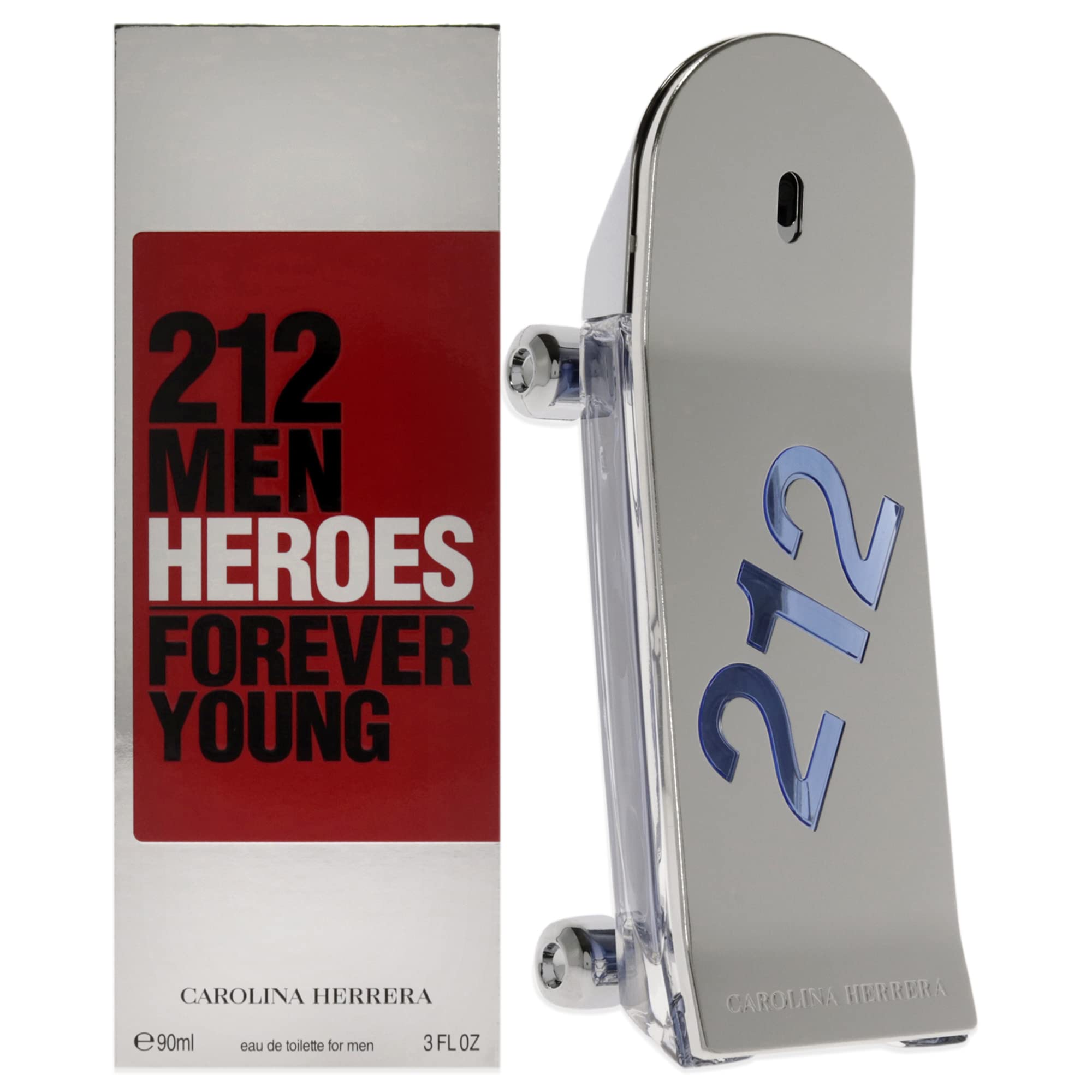 Foto 2 pulgar | Perfume Carolina Herrera 212 Heroes Forever Young Edt 90 ml - Venta Internacional